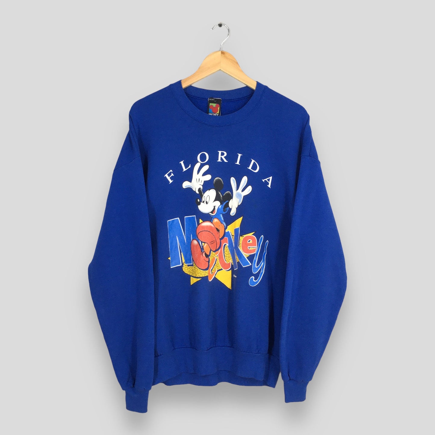 Mickey Mouse Blue Sweatshirt XLarge