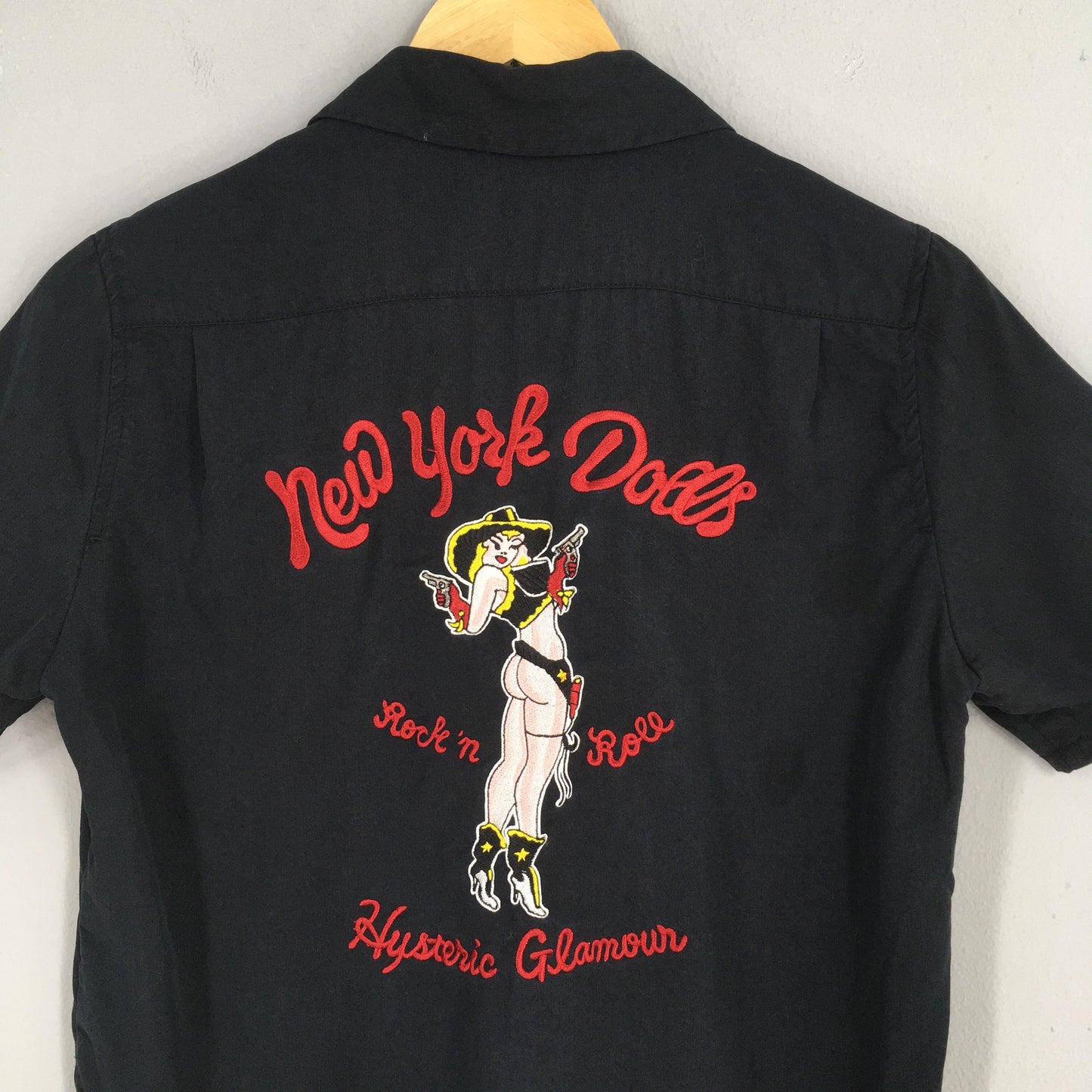 Hysteric Glamour Rockabilly Bowling Shirt Small