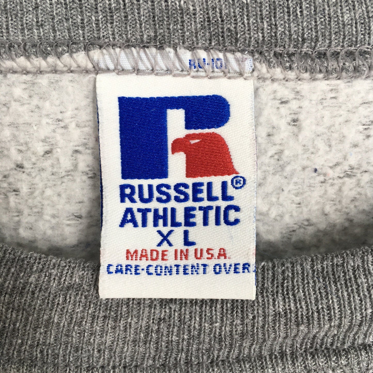 Russell Athletic Gray Plain Sweatshirt XL