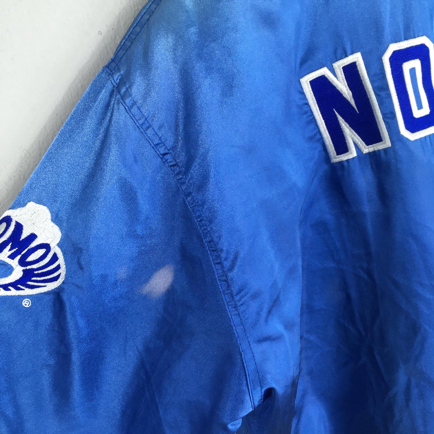 LA Dodgers MLB Stadium Varsity Satin Jacket XLarge