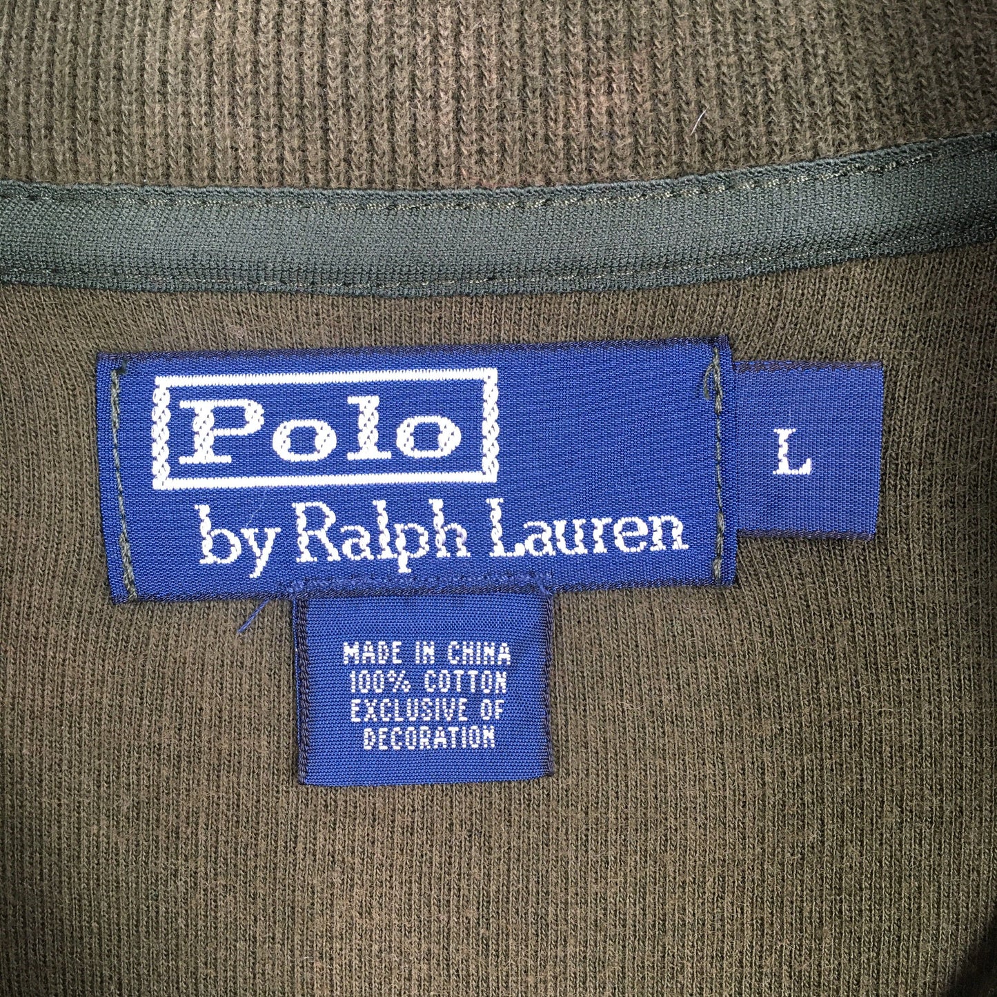 Polo Ralph Lauren Pony Half Zipper Sweater Large