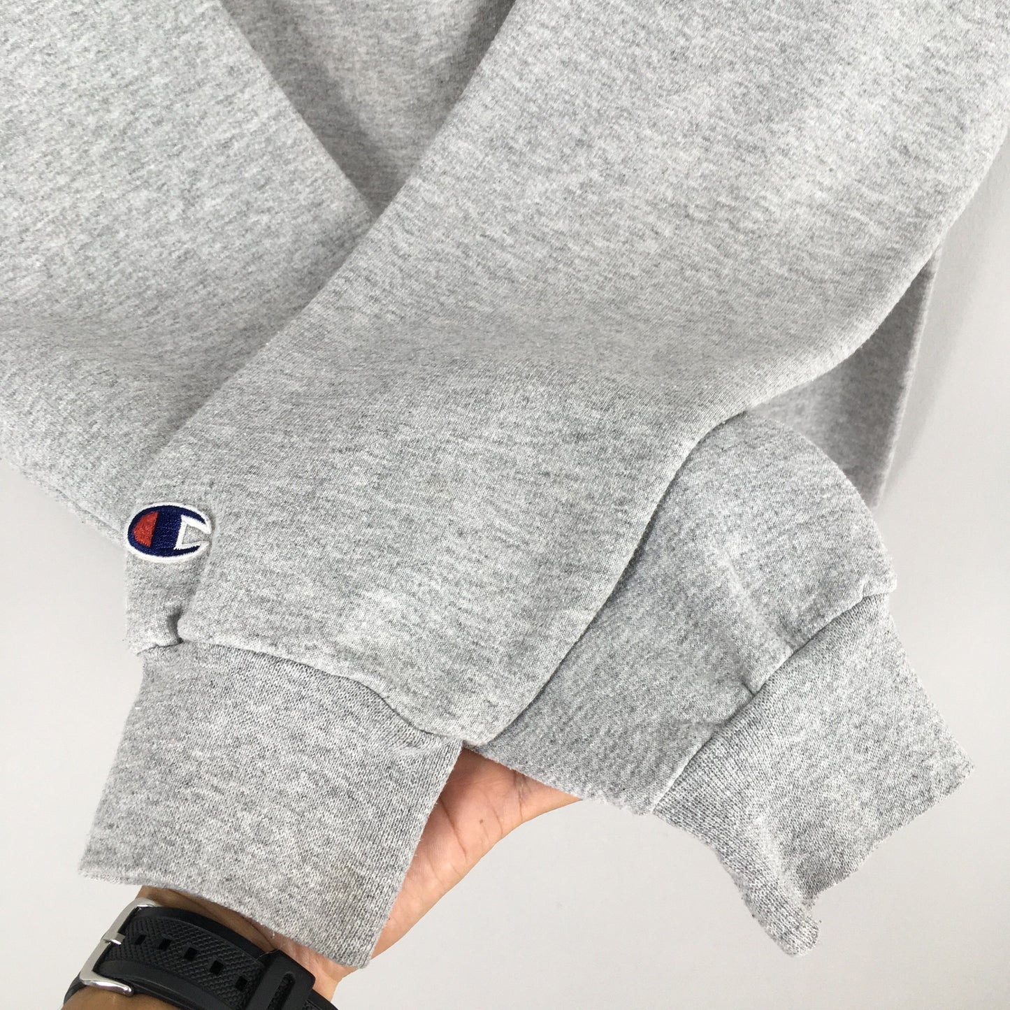 Champion Wolves Basketball Gray Sweatshirt Small