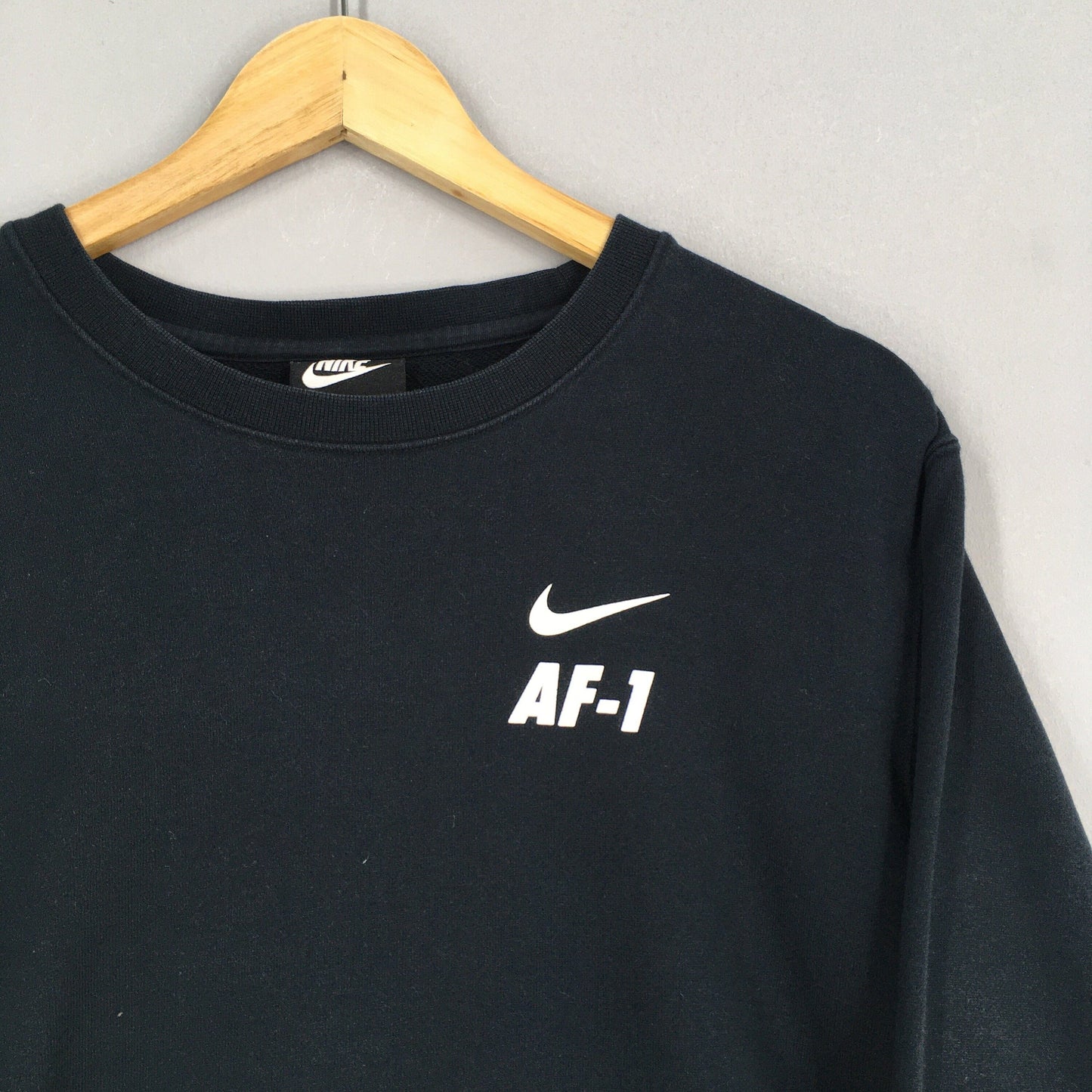 Nike SB Swoosh Gray Air Force Sweatshirt Large