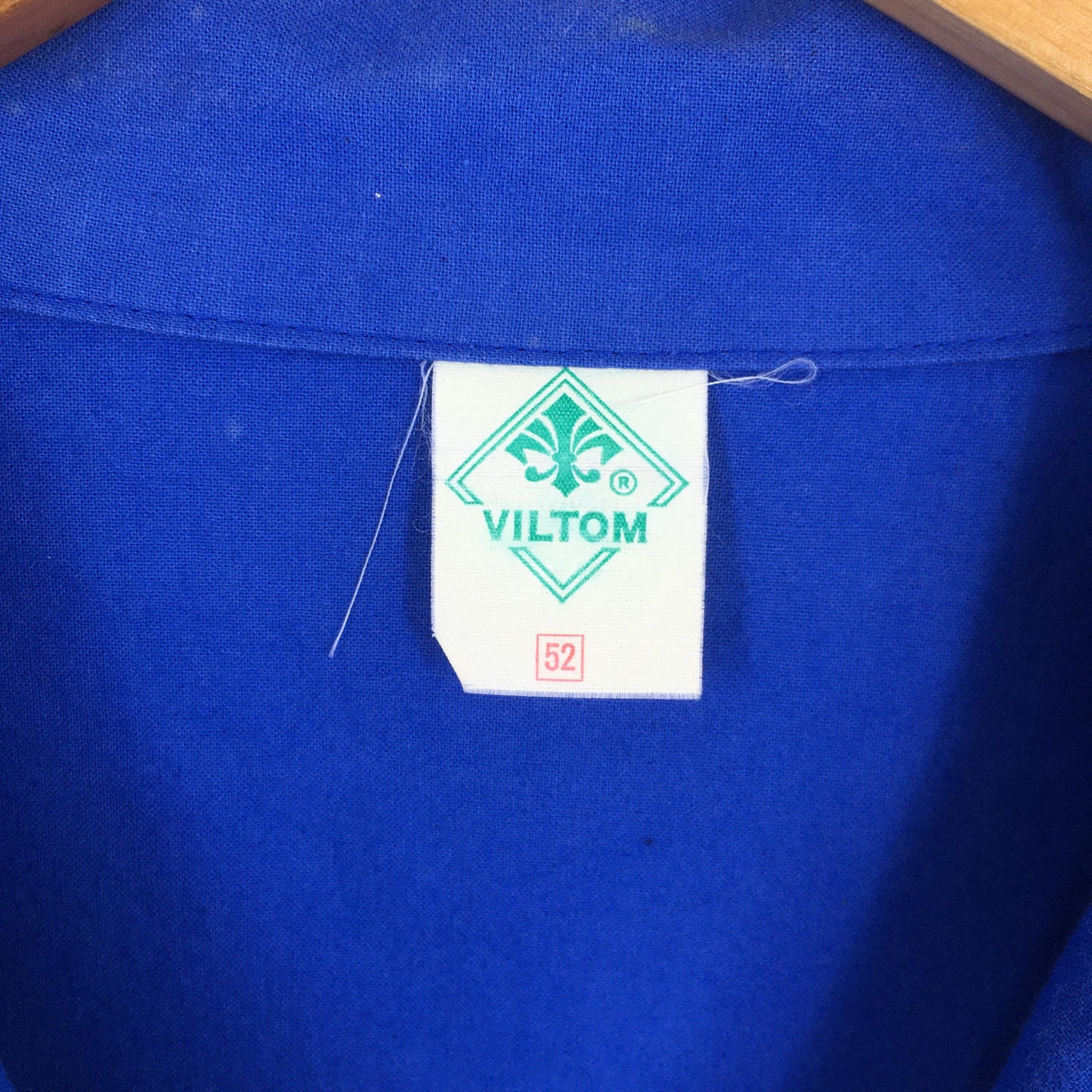 Viltom Frenchwork Sanforized Indigo Blue Jacket Large