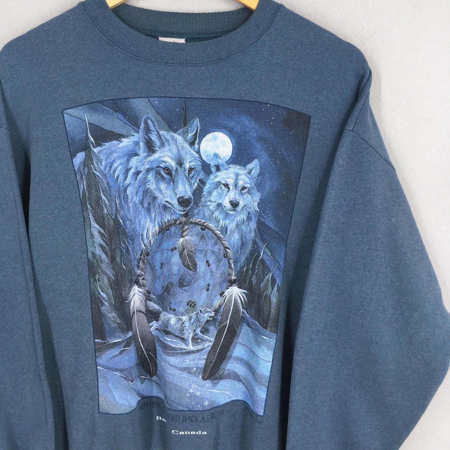 Canadian Marshland Wolf Sweatshirt Medium