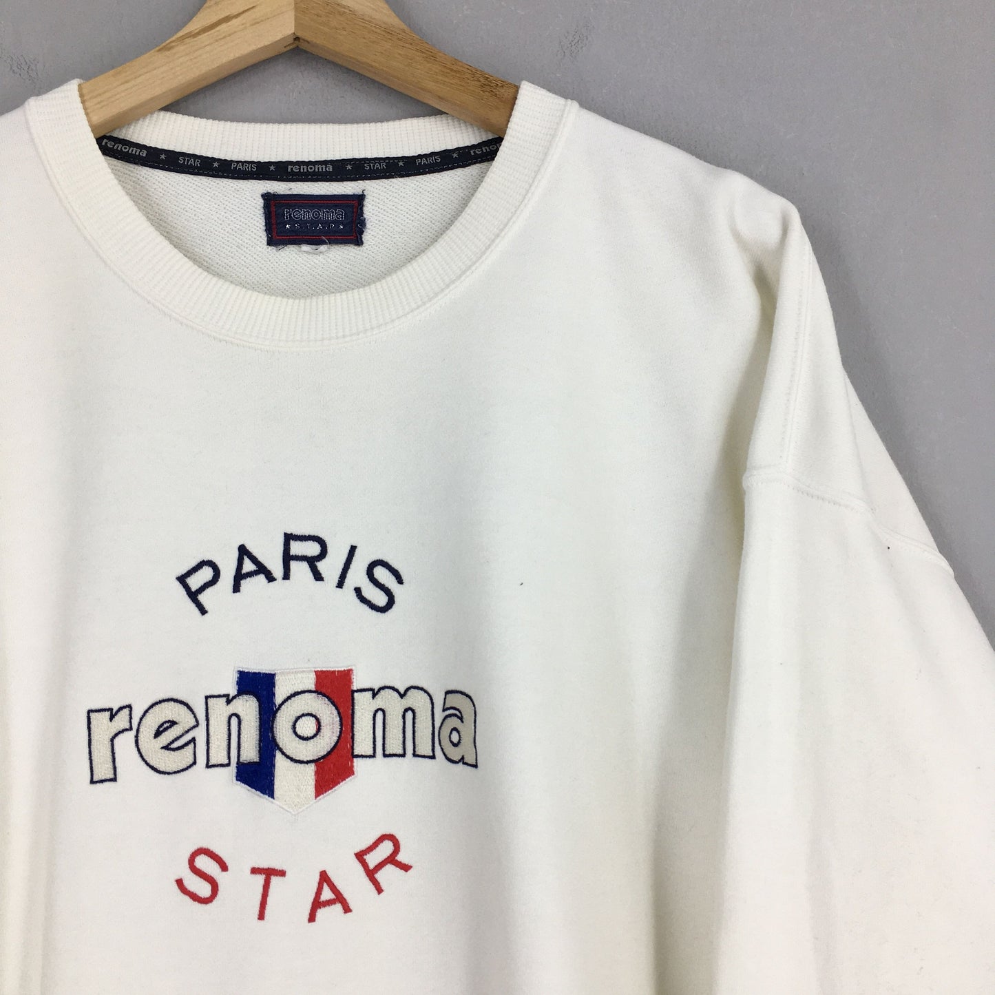 Up Renoma White Jumper Large