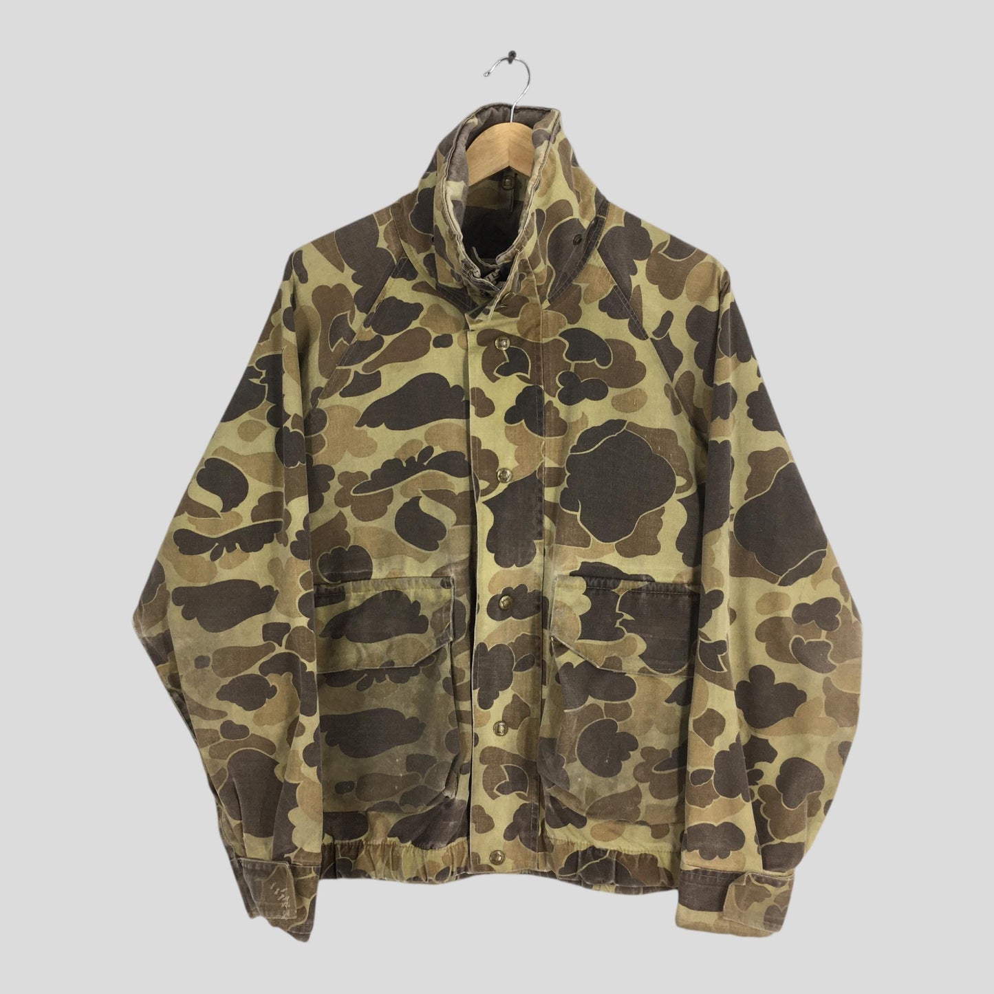 1990s Columbia Duck Camo Hunting Jacket Large