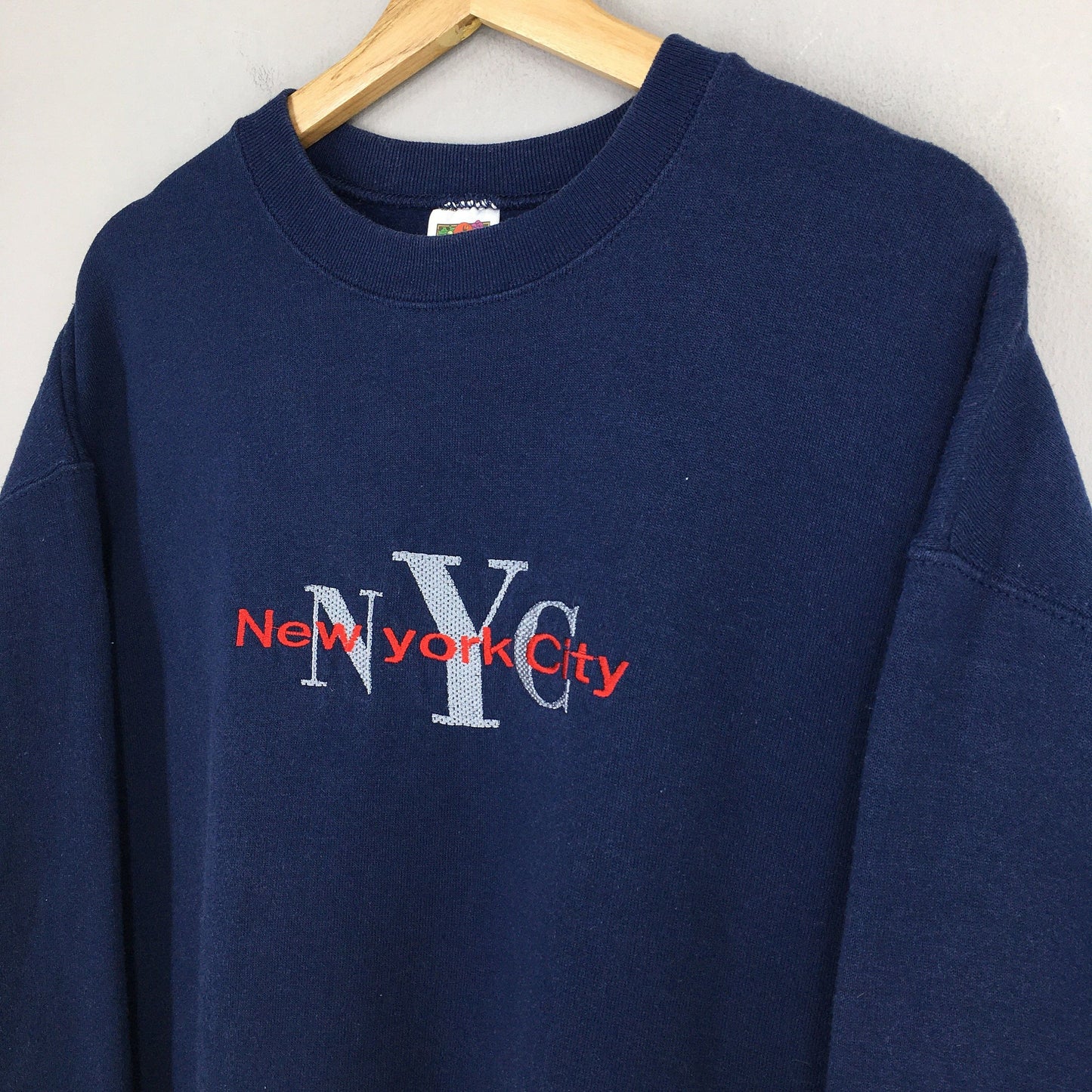 New York City Blue Sweatshirt XLarge