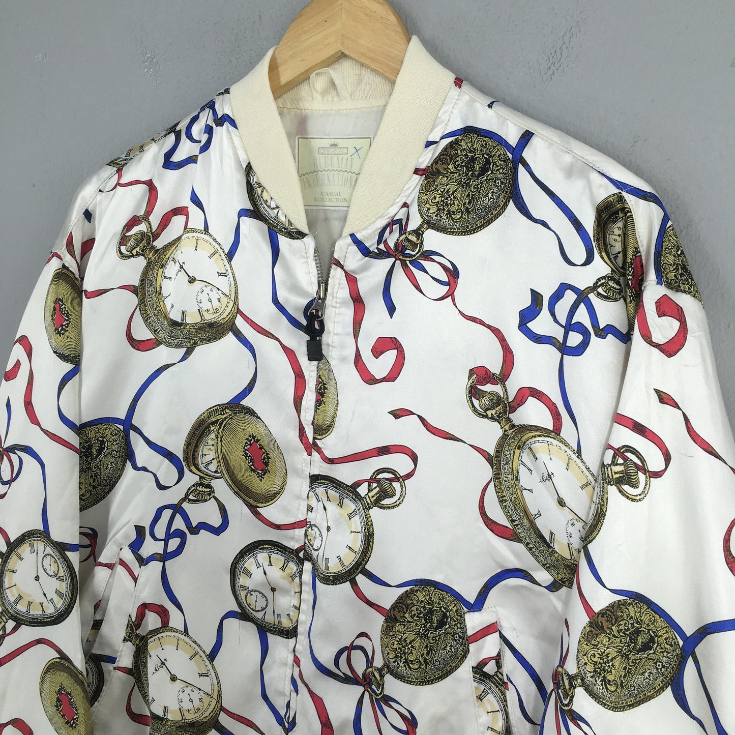 Royalty Baroque Luxury Varsity Jacket Large