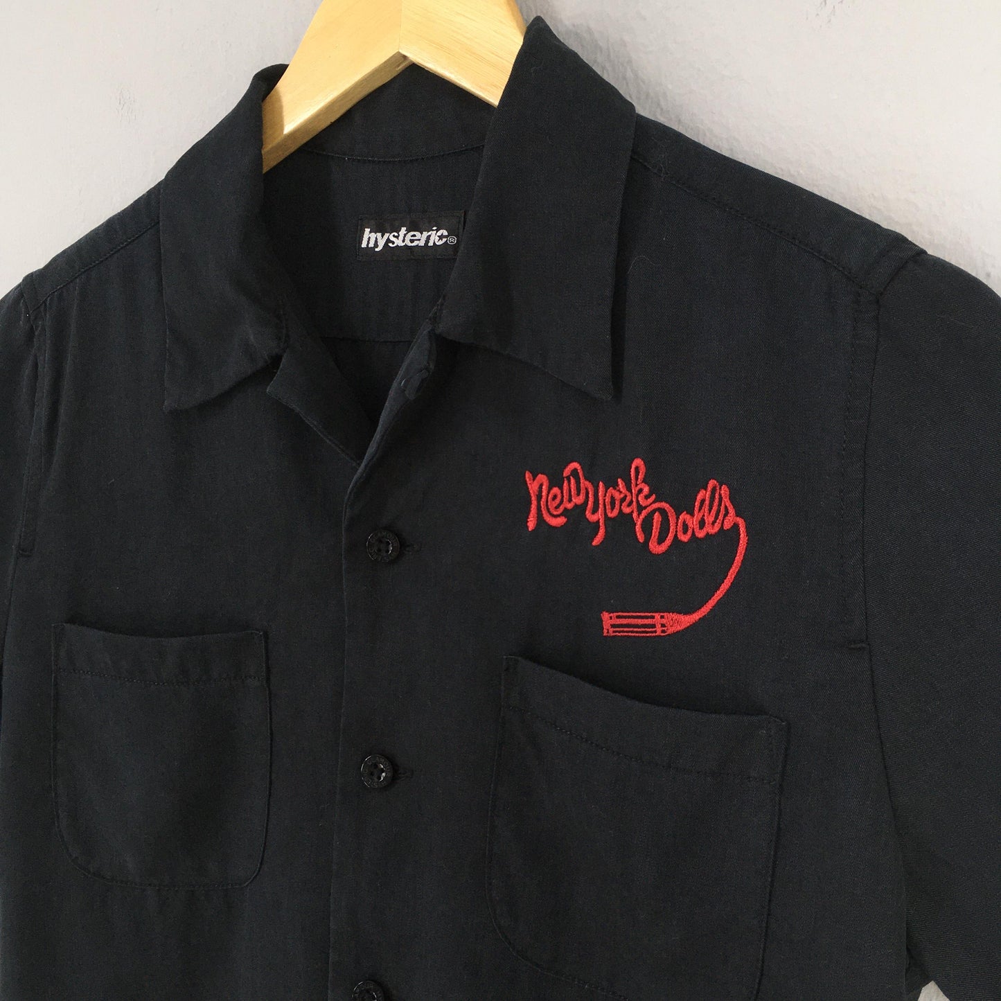 Hysteric Glamour Rockabilly Bowling Shirt Small