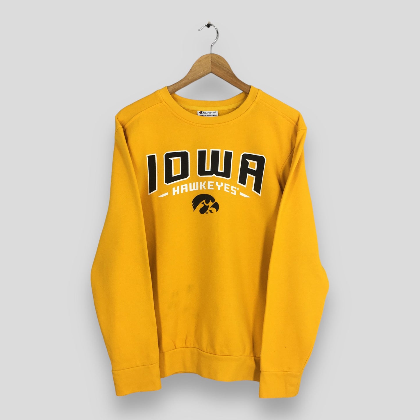 Champion Iowa Hawkeyes Football Sweatshirt Small