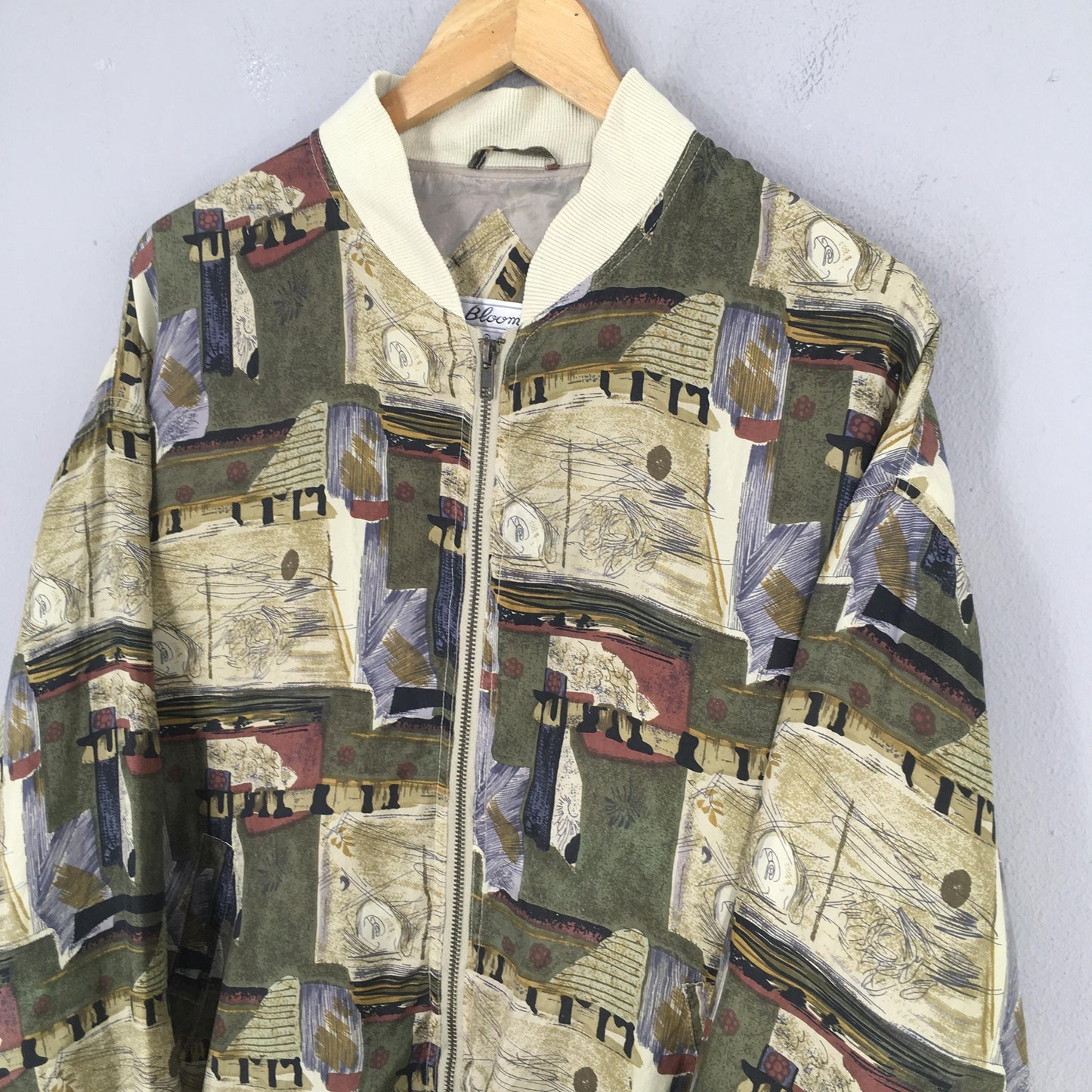 90s Hot Air Balloon Royalty Baroque Jacket Medium