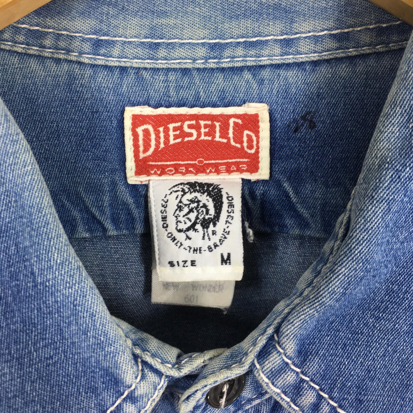 Diesel Workwear Denim Shirt Medium