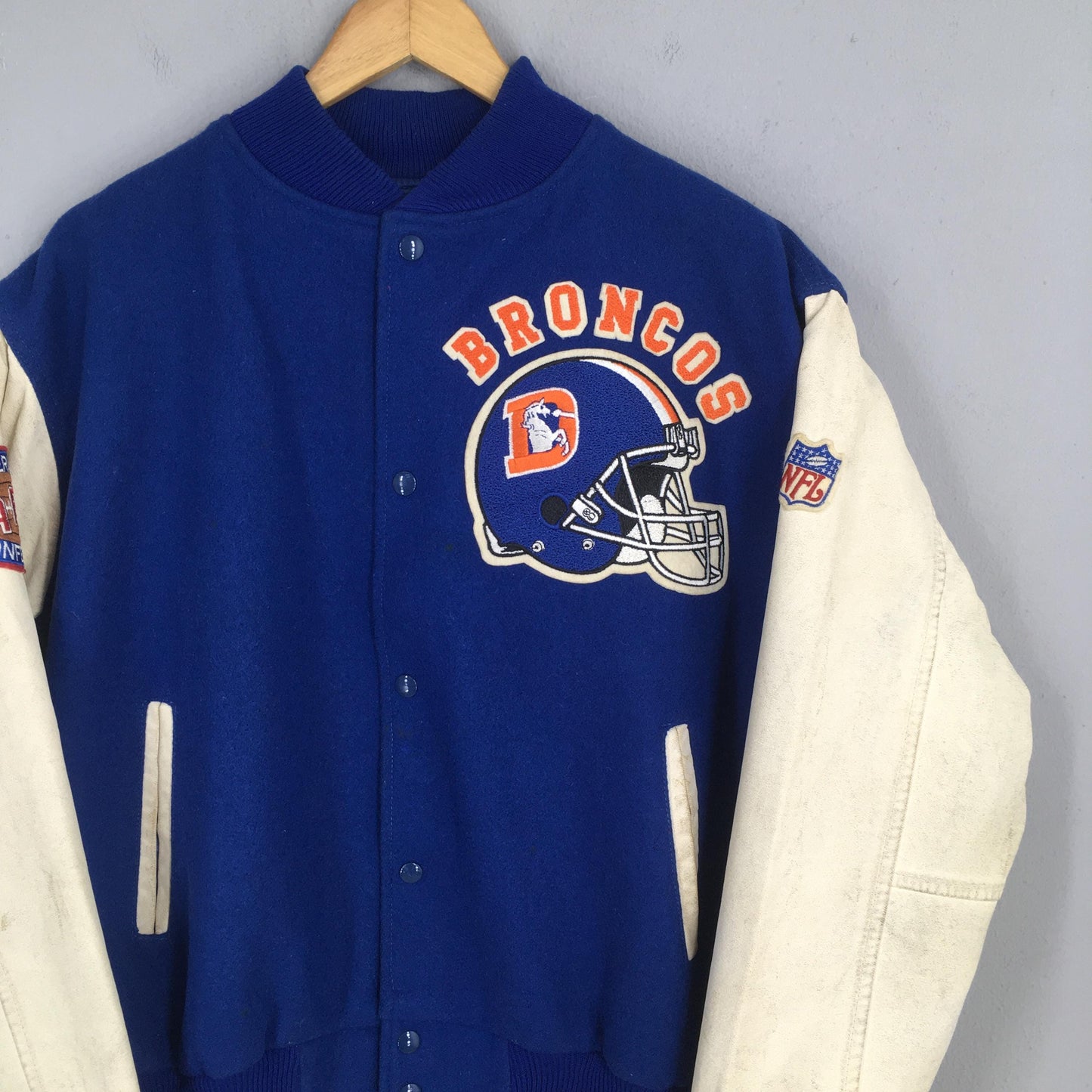 Denver Broncos NFL Varsity Jacket XLarge