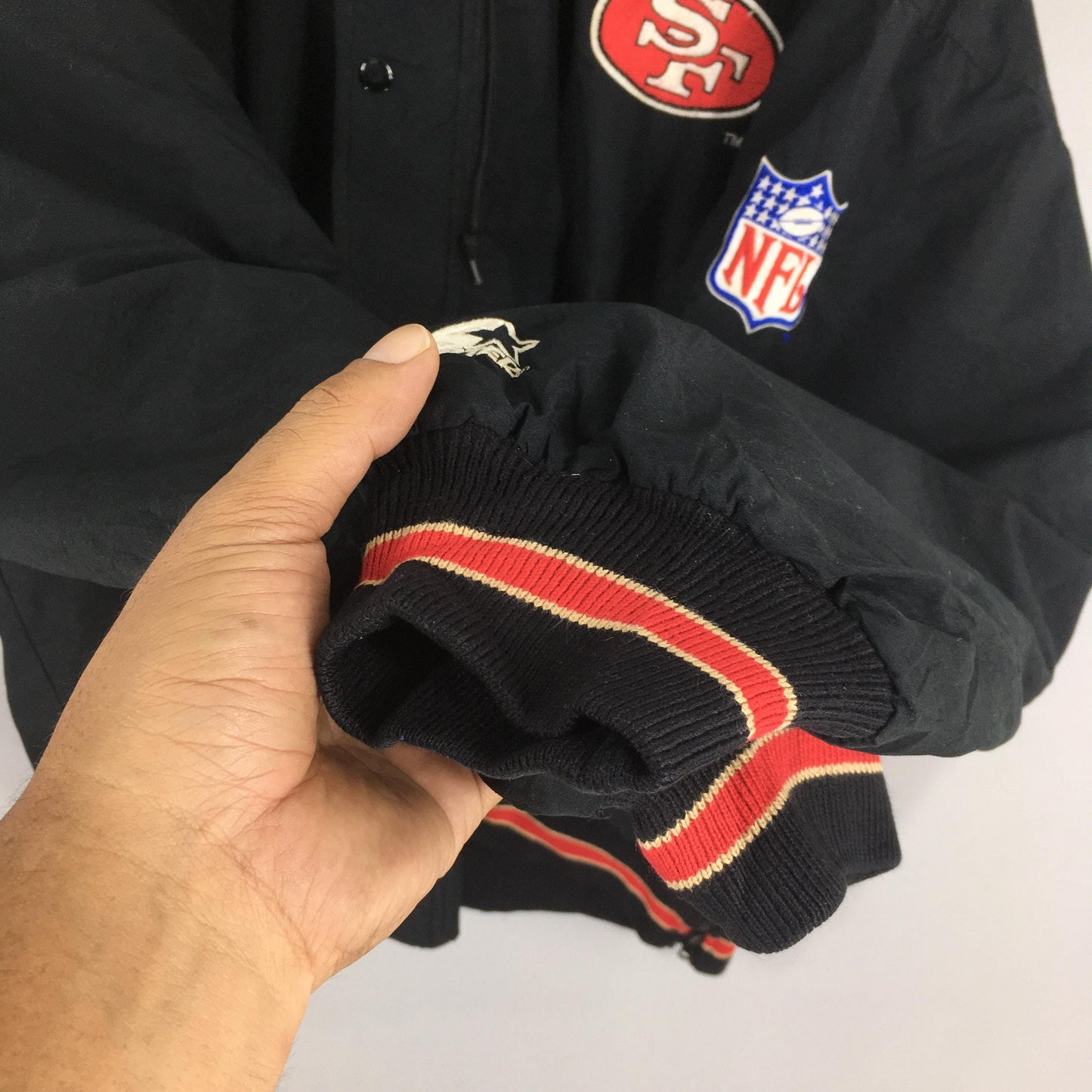 San Francisco 49ers NFL Hoodie Jacket Large