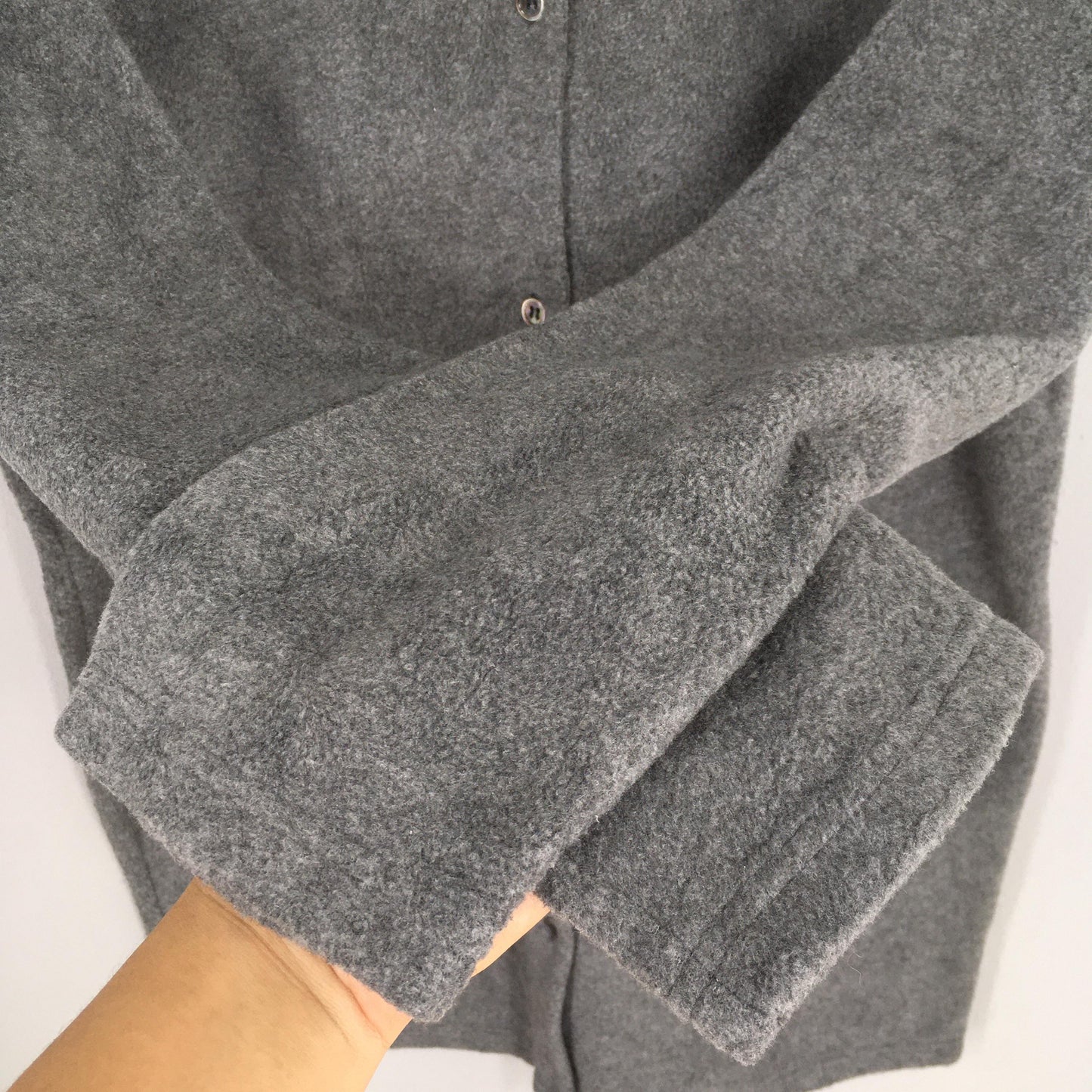 Y's For Living Yohji Yamamoto Fleece Cardigan Jacket Medium