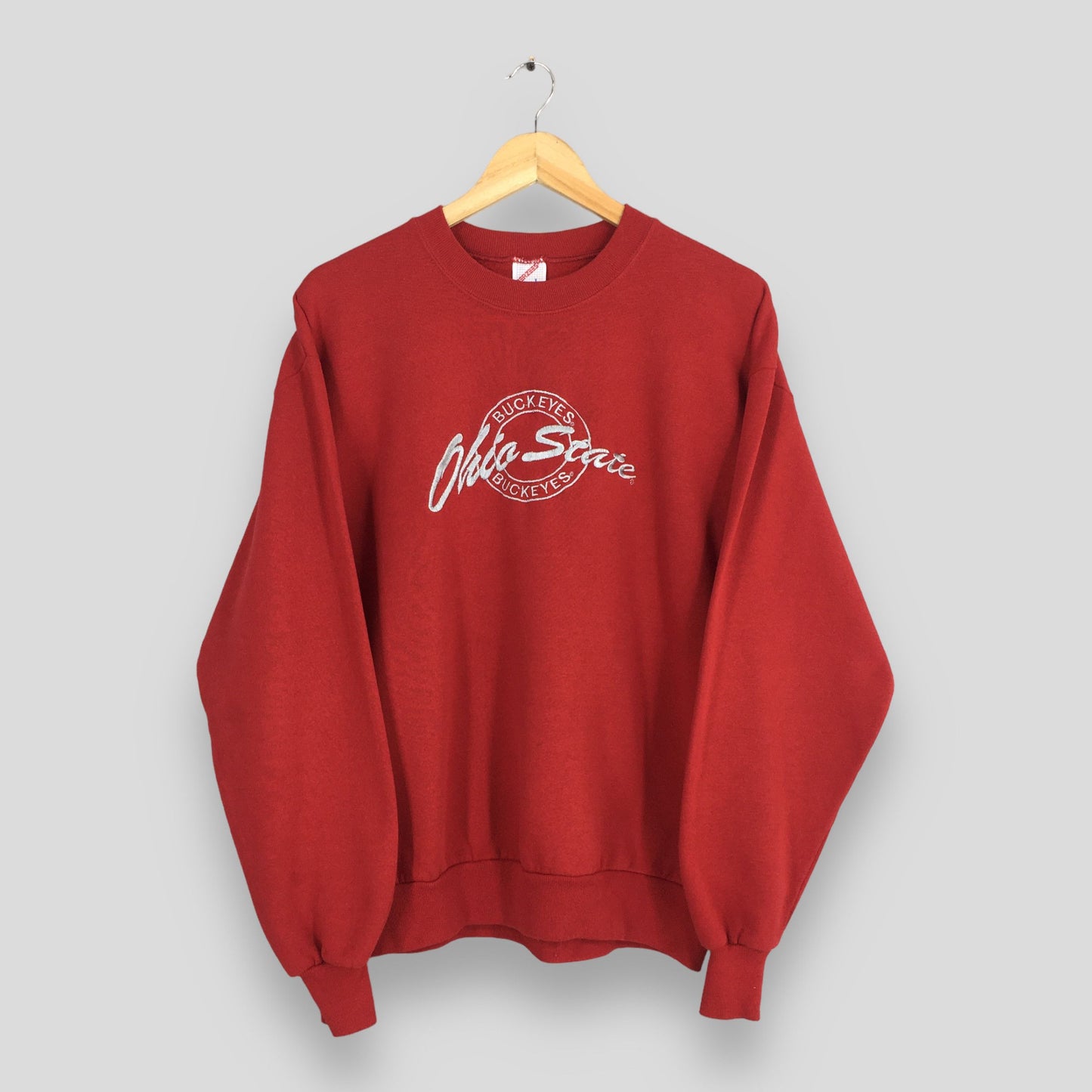 Ohio State Buckeyes Red Sweatshirt Large