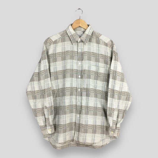 Christian Dior Tartan Checkered Shirt Medium