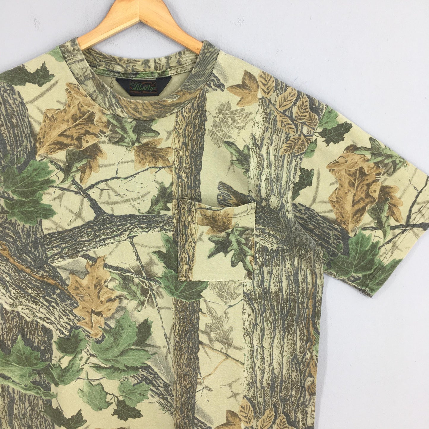 Liberty Real Tree Camo Shortsleeve T shirt Large