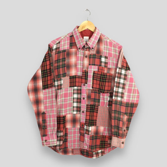 Karl Helmut Japan Patchwork Shirt Medium