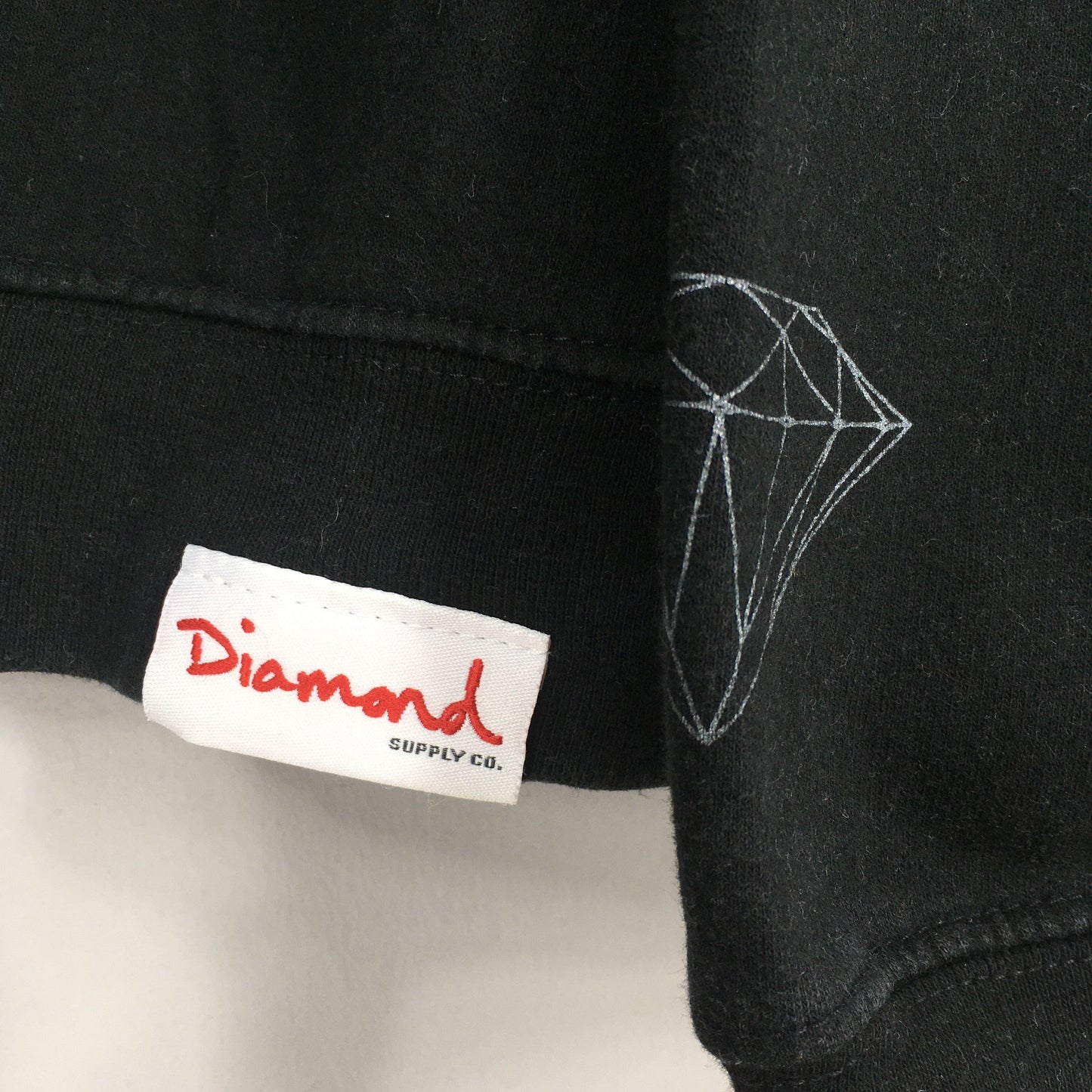 Diamond Supply Co Black Sweater Large