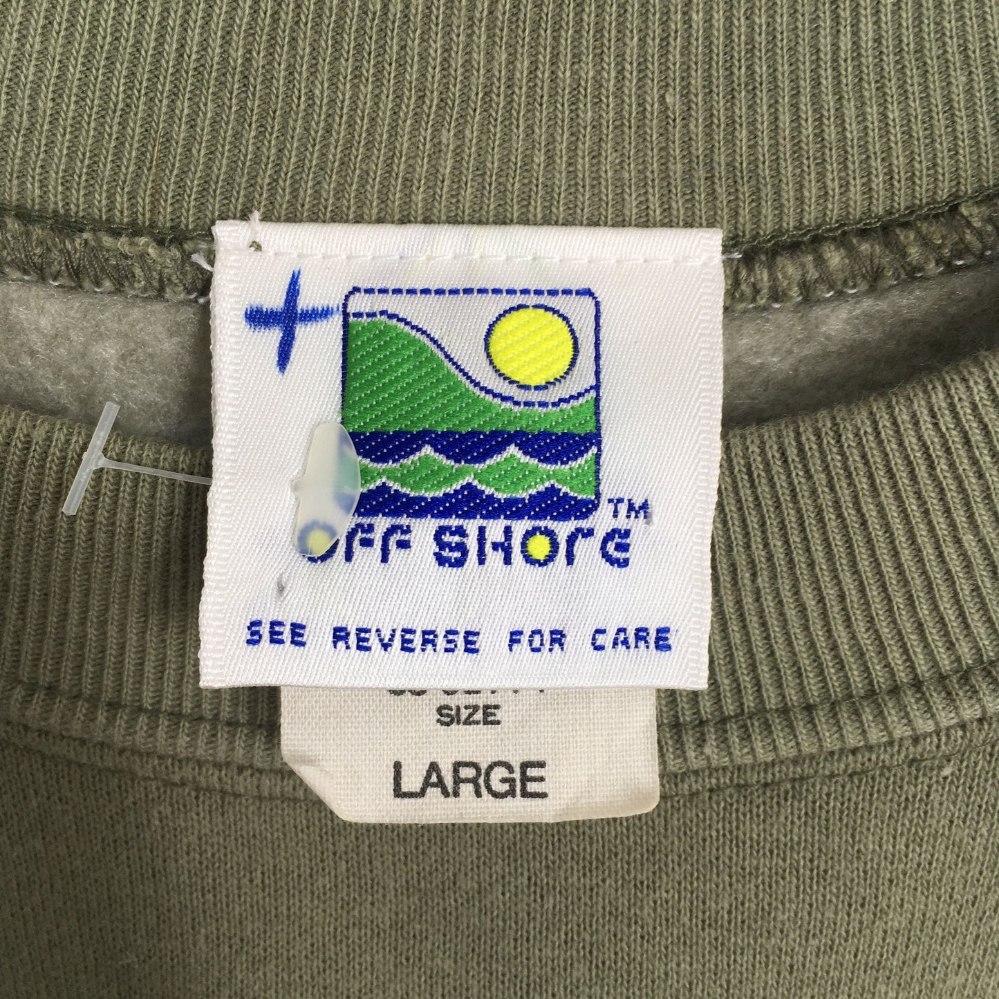 Offshore Sport USA Green Sweatshirt Large