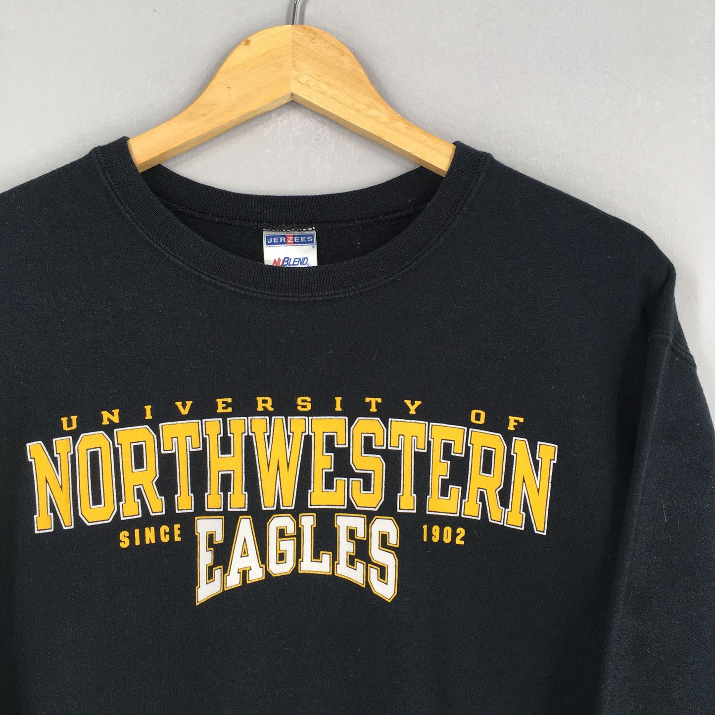 Northwestern University Black Sweatshirt Medium