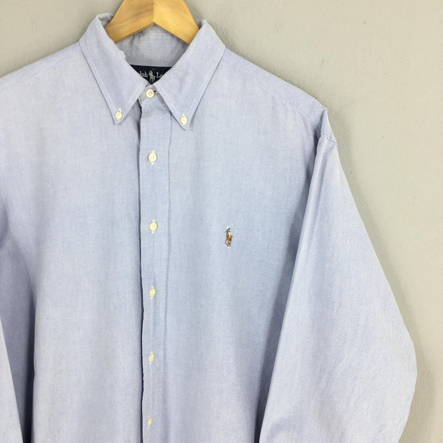 Ralph Lauren Blue Yarmout Shirt XLarge