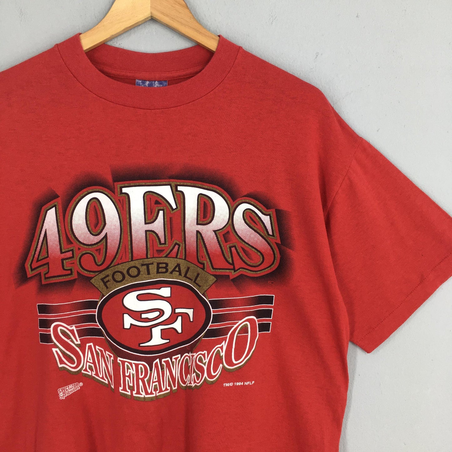 San Francisco 49ers NFL Red Tshirt Large