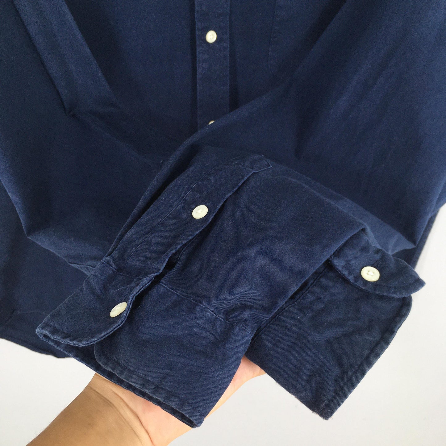 Ralph Lauren Indigo Blue Casual Shirt Large