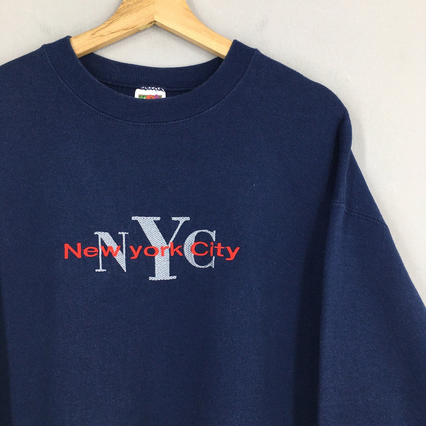 New York City Blue Sweatshirt XLarge