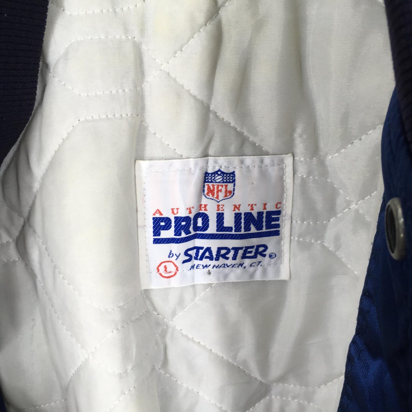 Dallas Cowboys NFL Varsity Satin Jacket Large