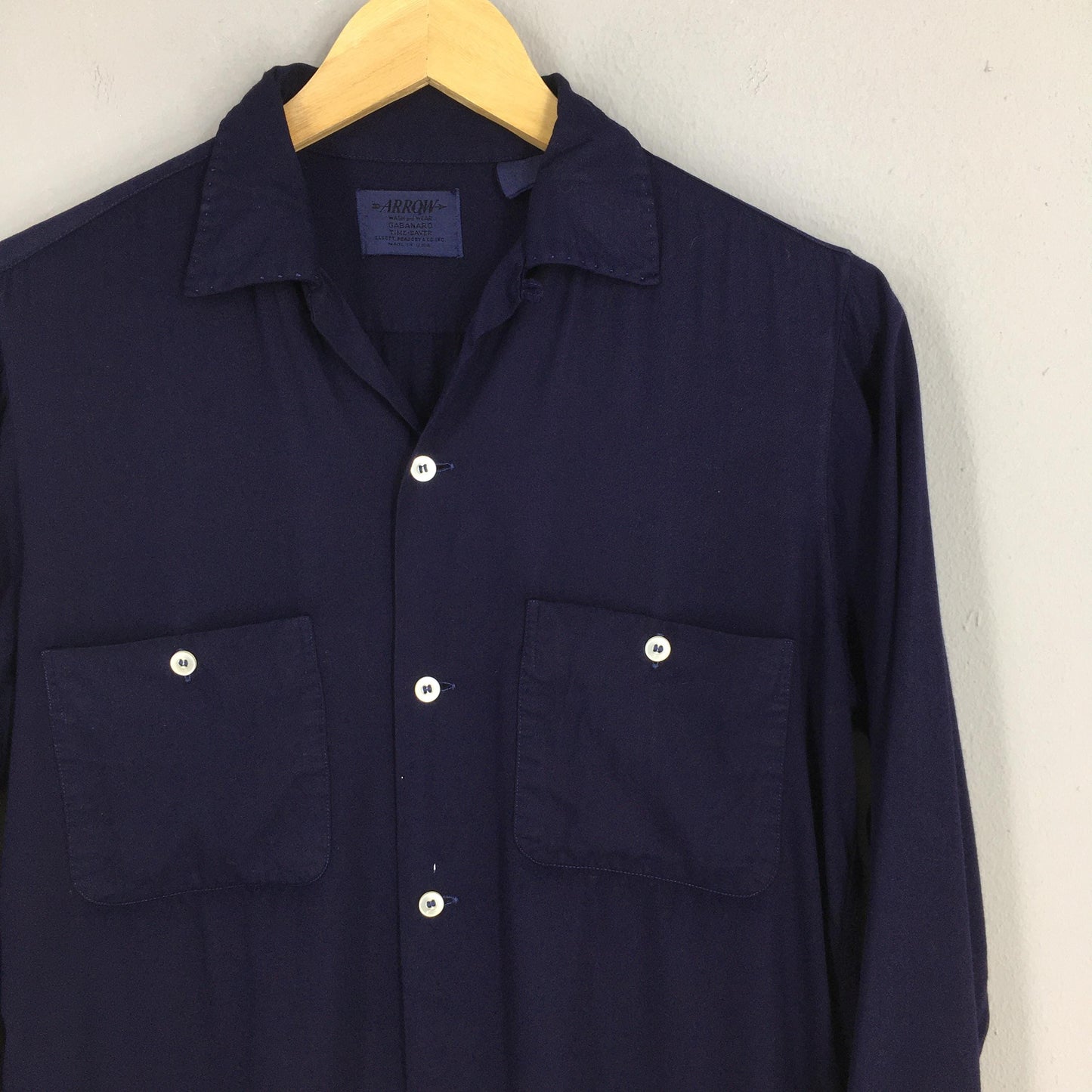 Arrow Gabanaro Loop Collar Shirt Medium