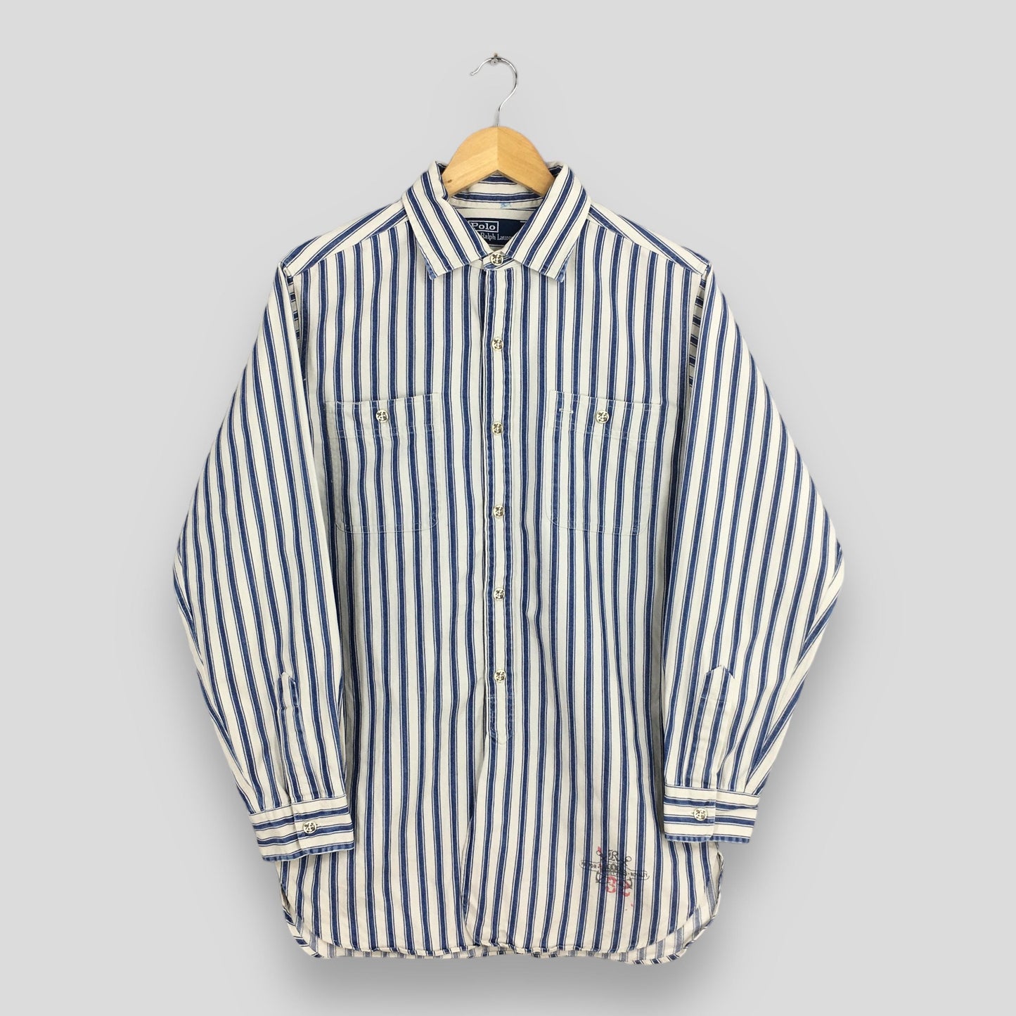 Polo Ralph Lauren Hickory Stripes Shirt Medium