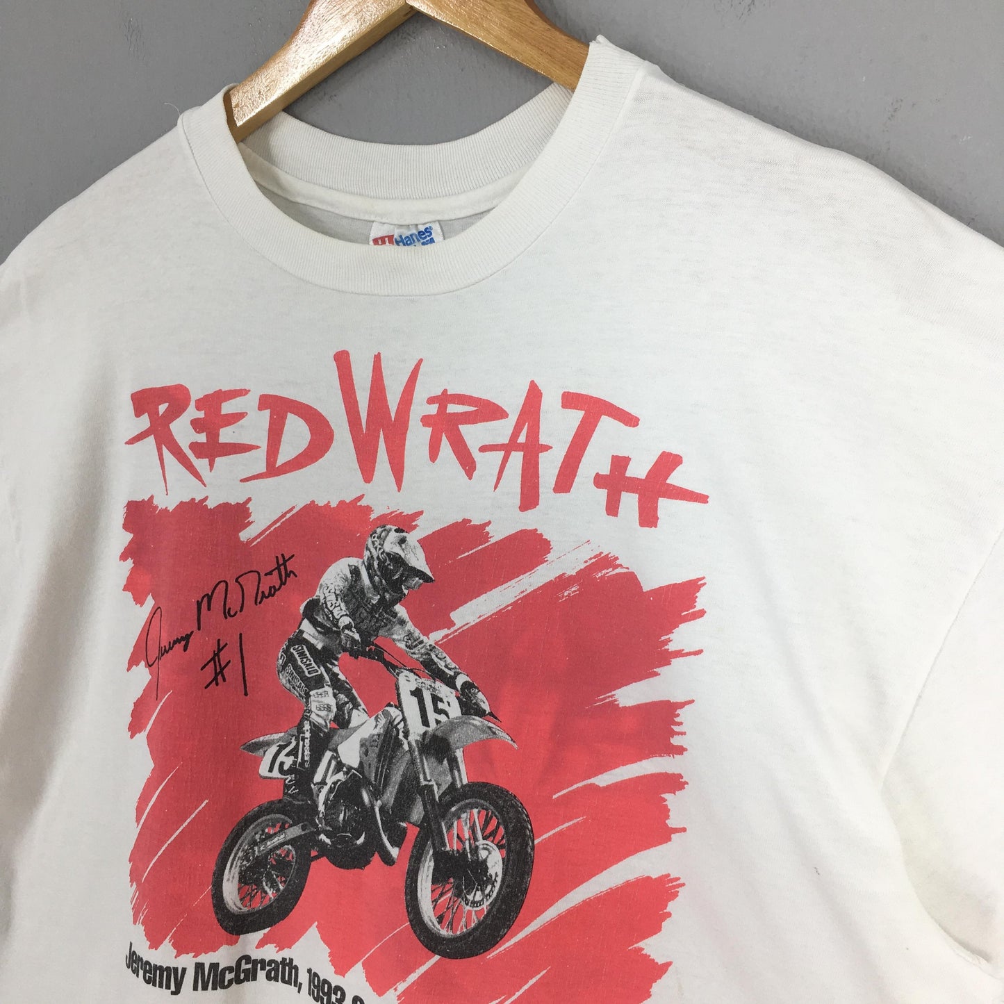 Jeremy McGrath Motocross Honda Tshirt XLarge