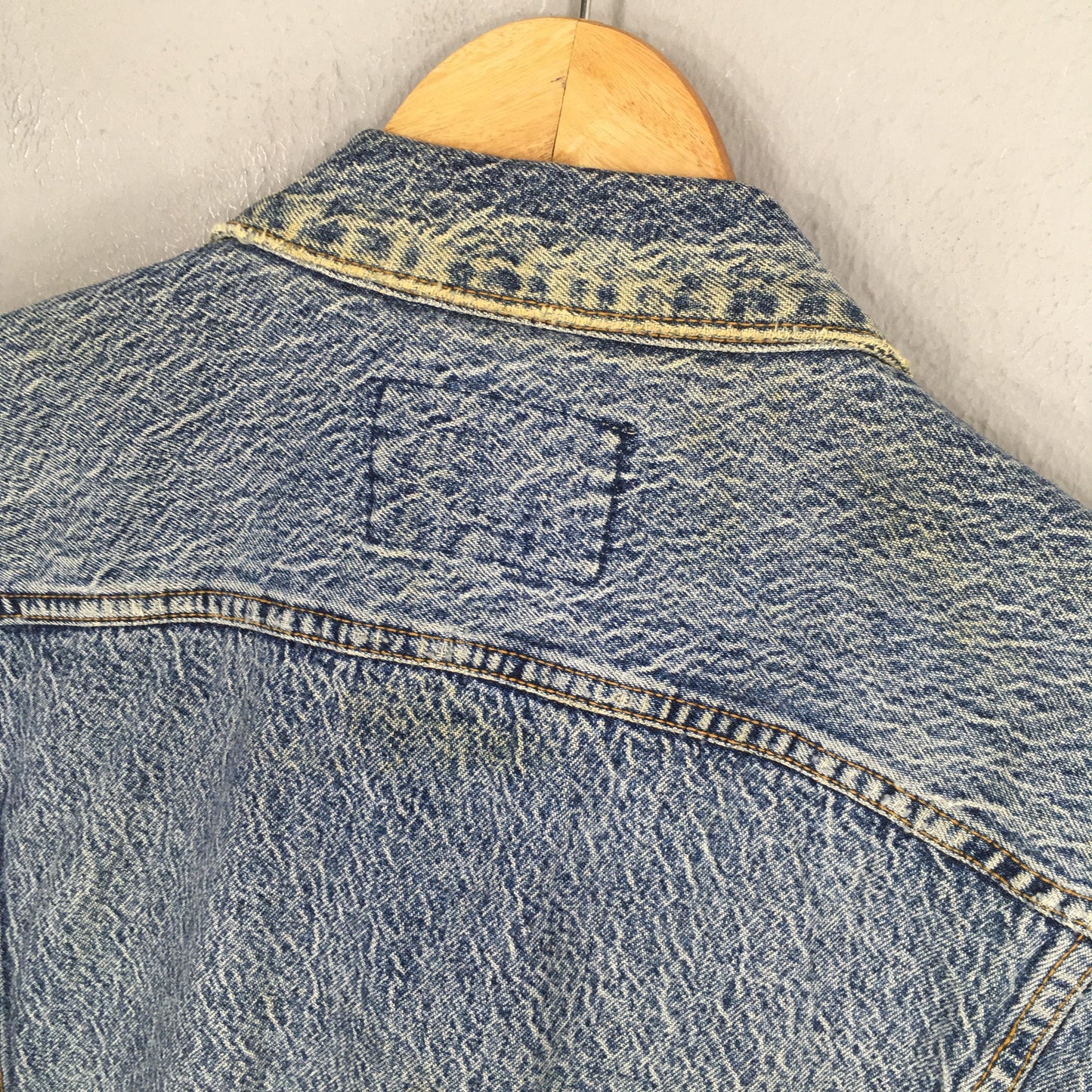 Wrangler 124MJ Denim Trucker Jacket Medium