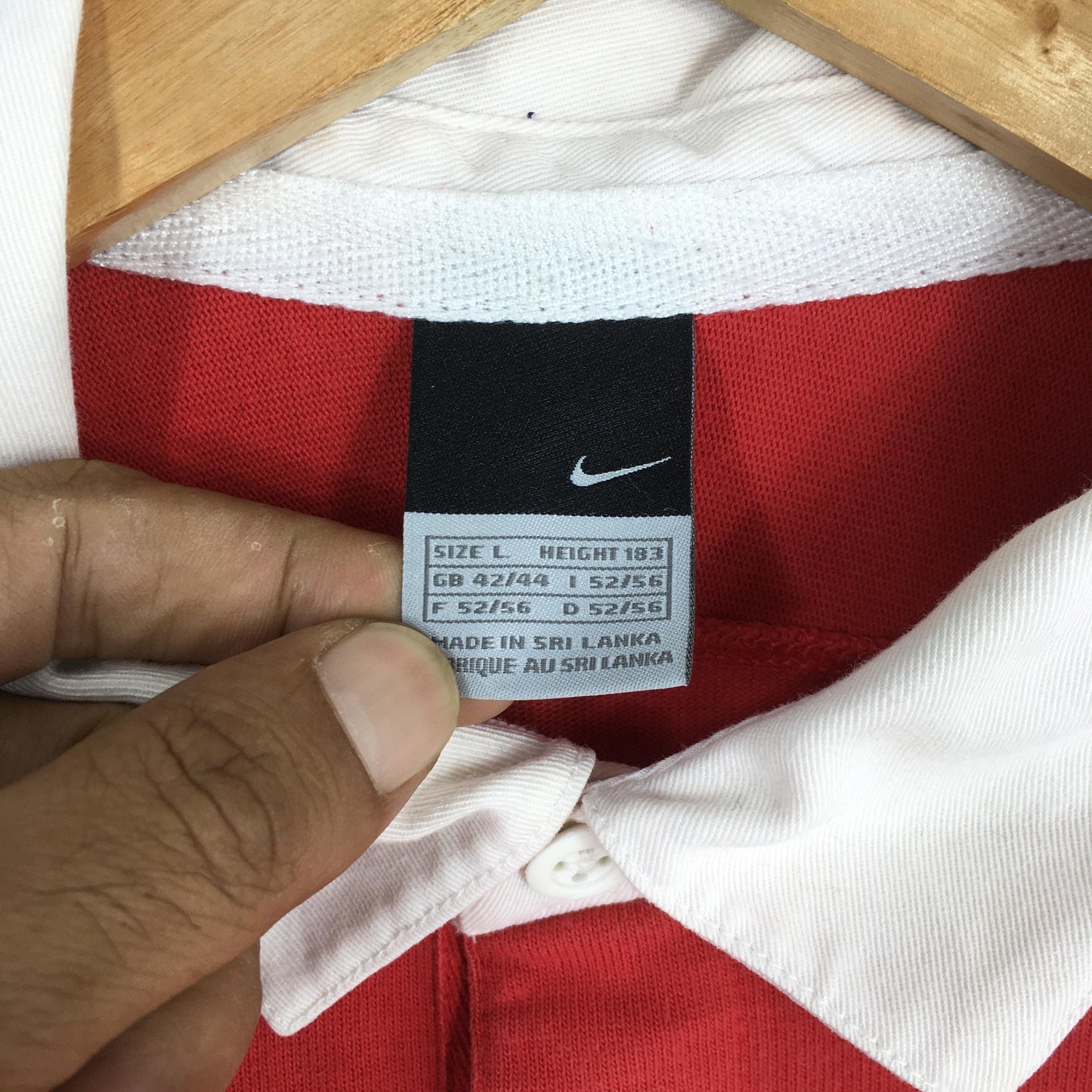 Nike Stade Toulousain Rugby Jersey Polo Rugby Shirt Large