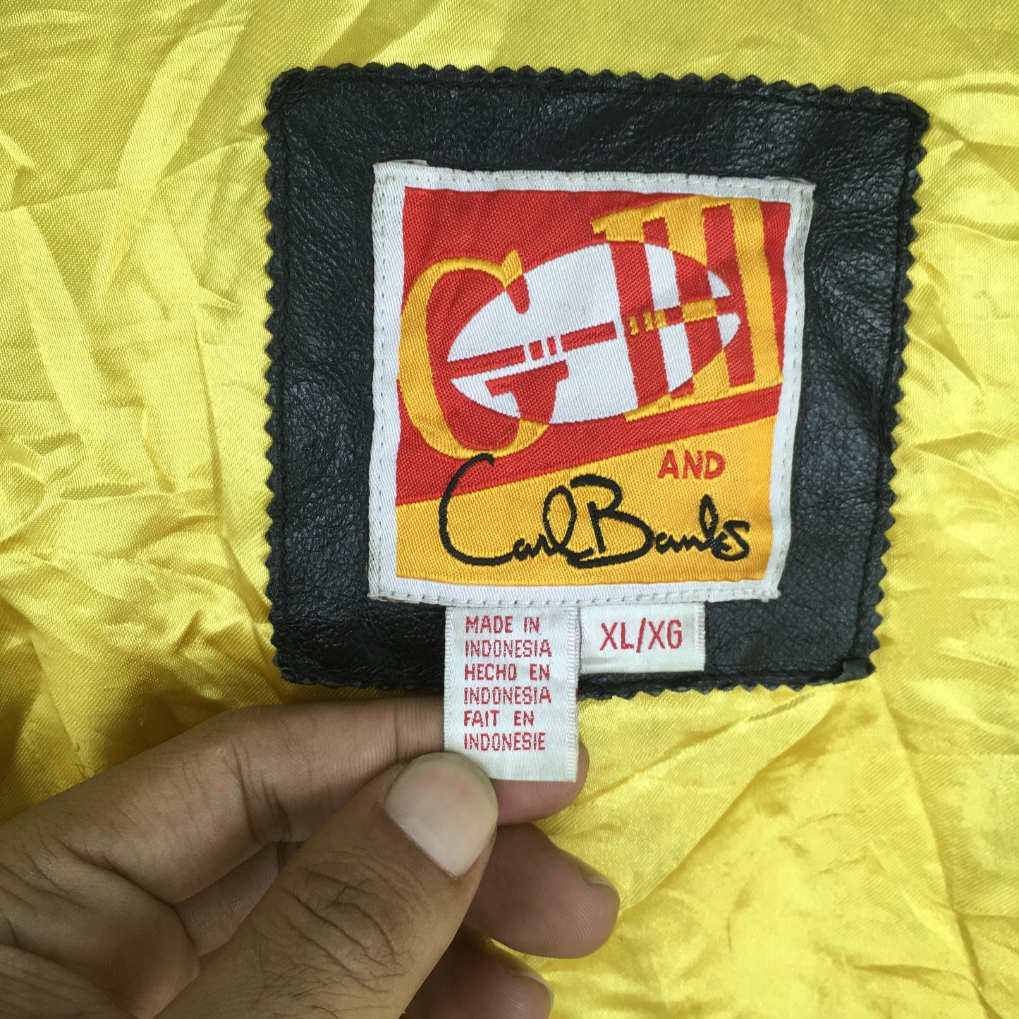 Kansas City Chiefs Nfl Football Carl Banks Varsity Jacket XLarge