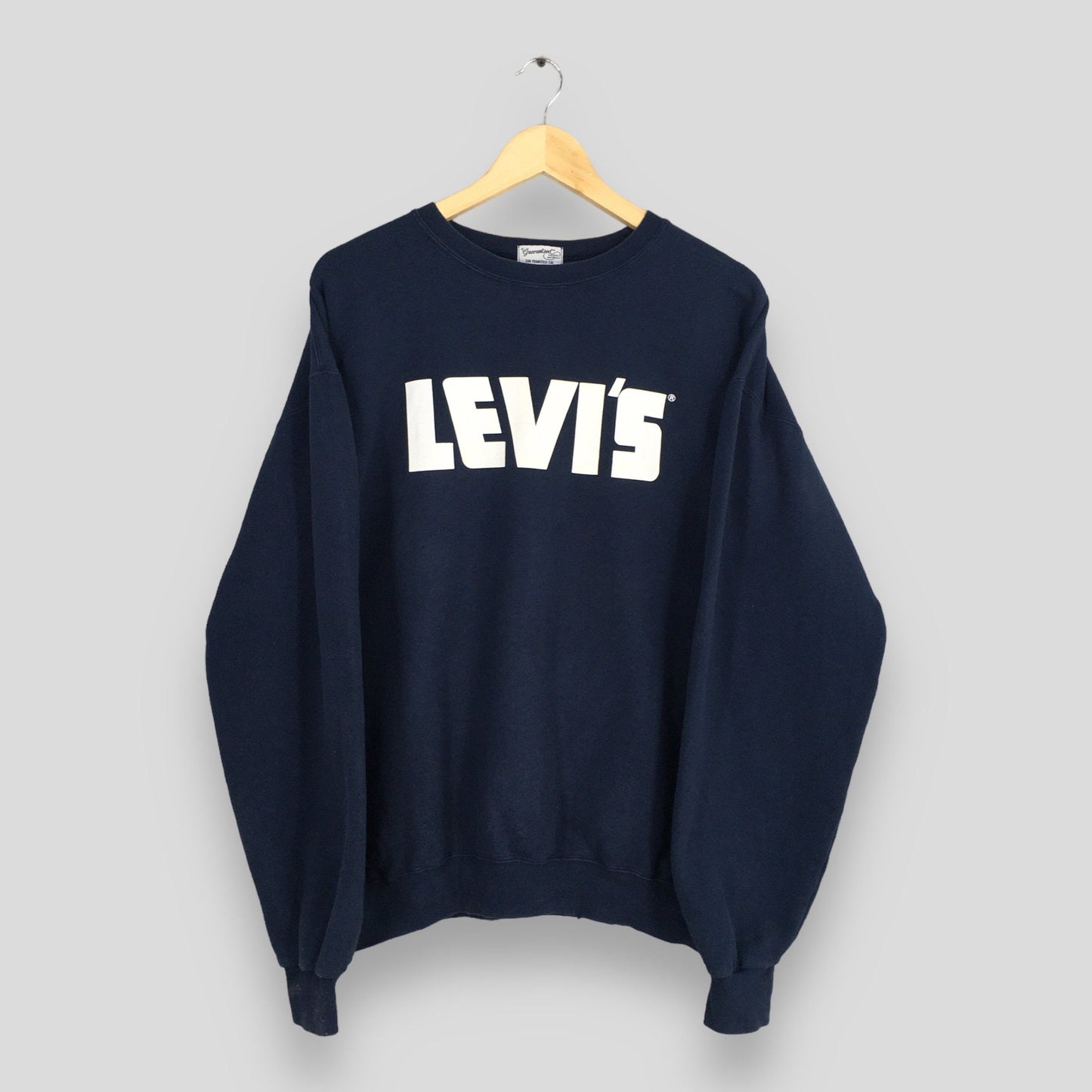 Levis Strauss Blue Sweatshirt Large