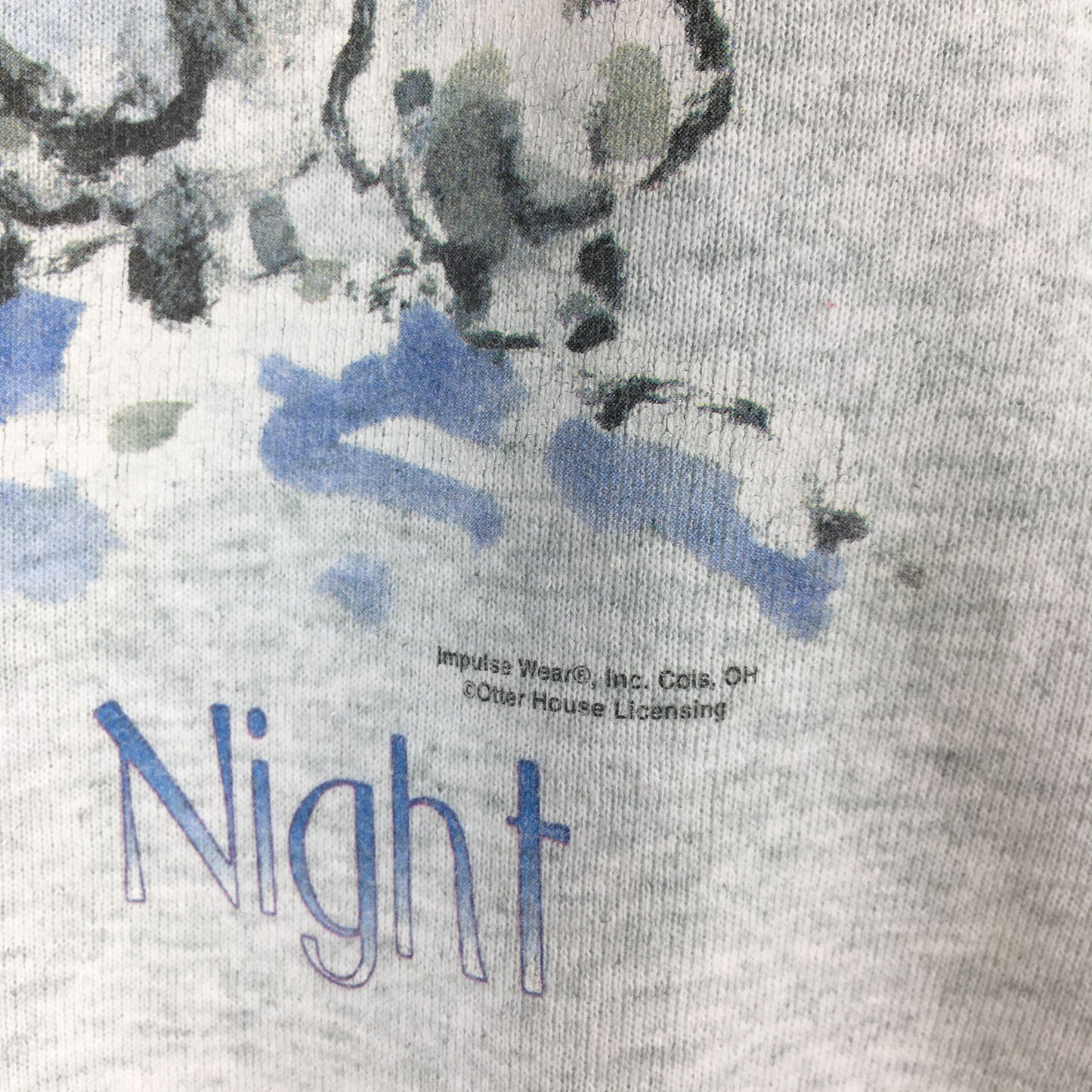 Silent Night Sheep Gray Sweatshirts Large