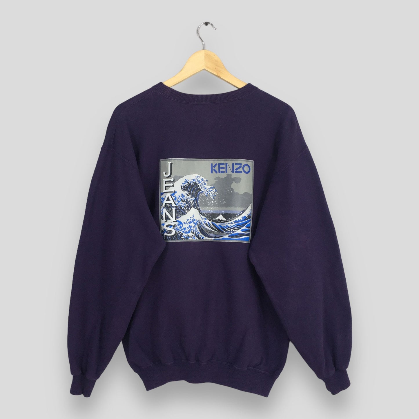 Kenzo Jeans Purple Sweatshirt Large