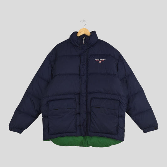 Polo Sport Puffer Bomber Jacket Medium
