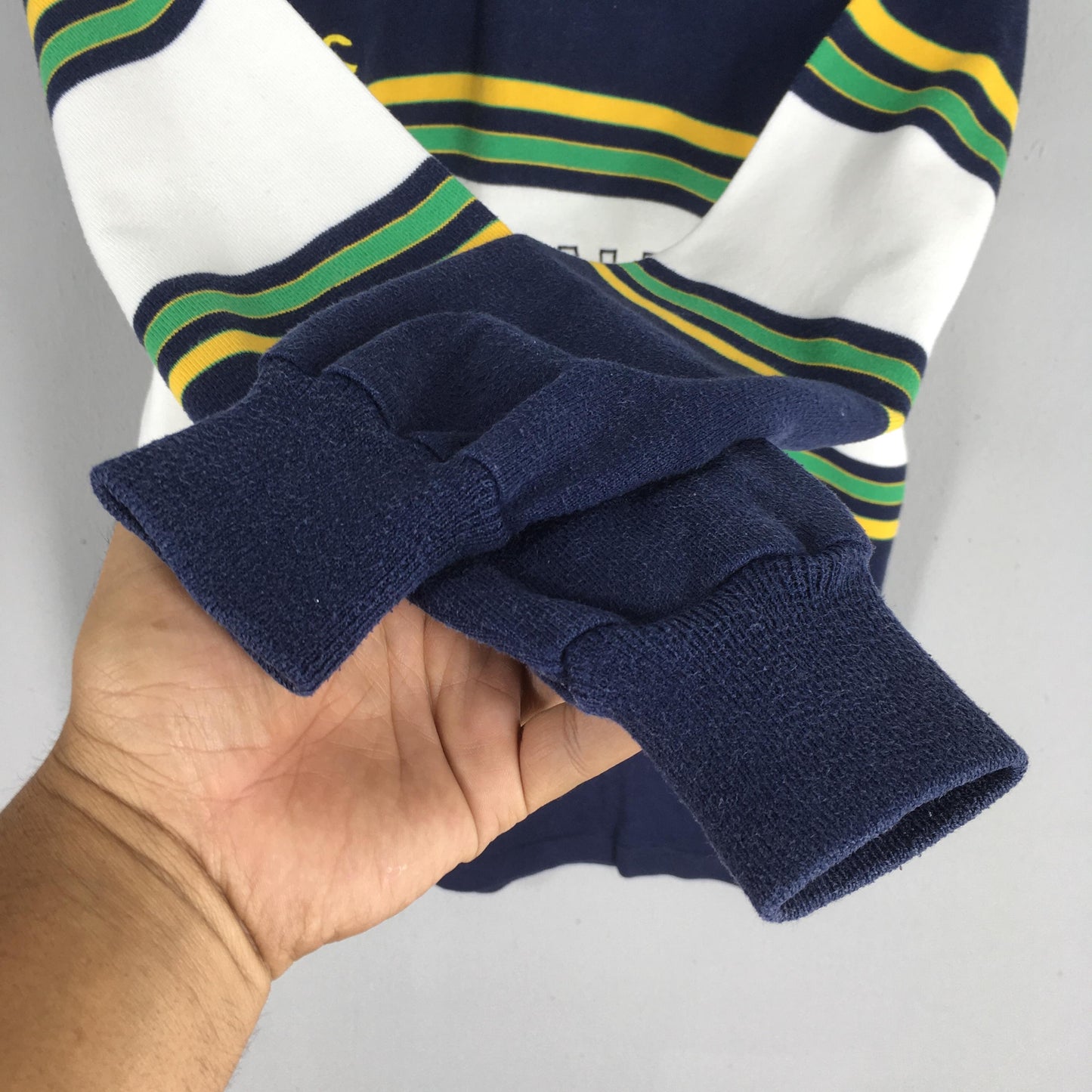 Canterbury Of New Zealand Australia Striped Rugby Polo Shirt Small