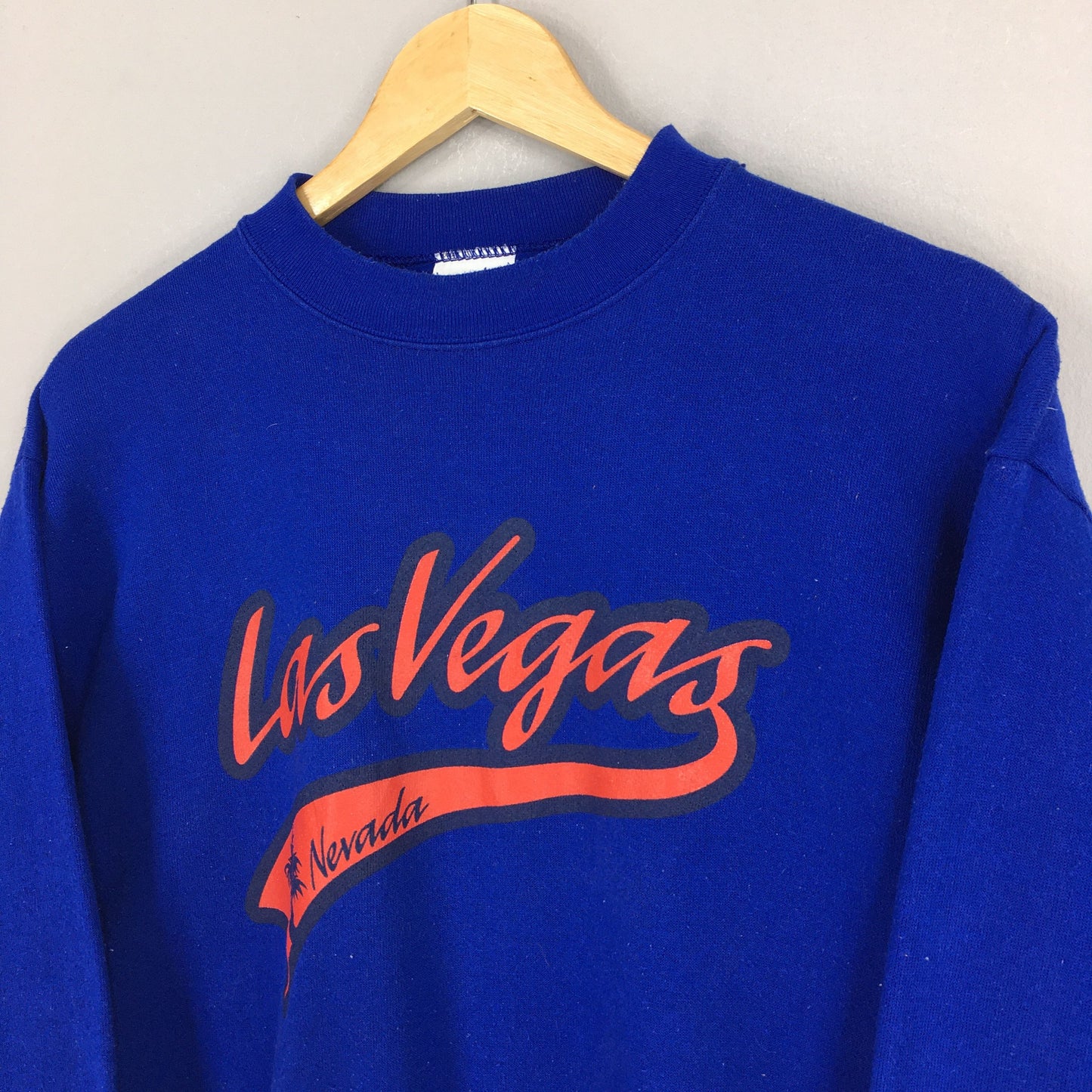 Las Vegas Nevada Blue Sweatshirt Medium