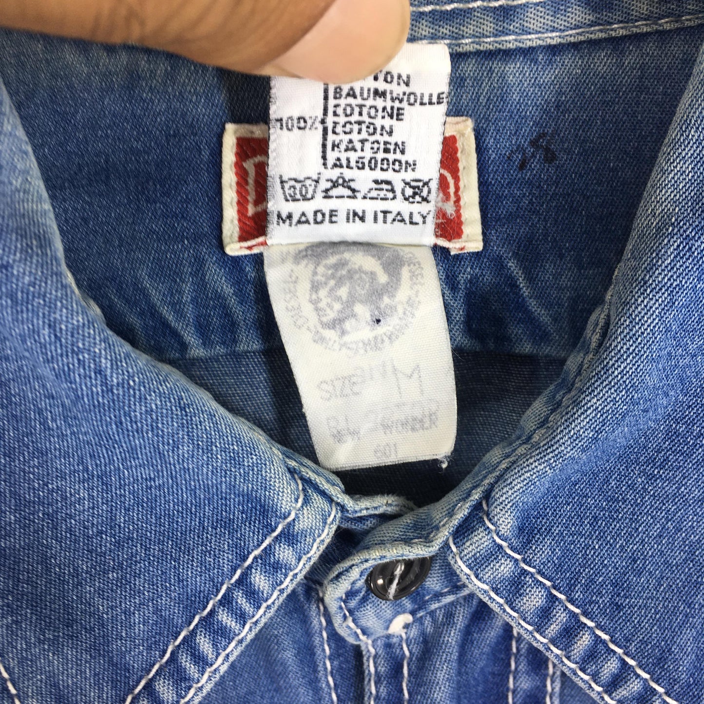 Diesel Workwear Denim Shirt Medium