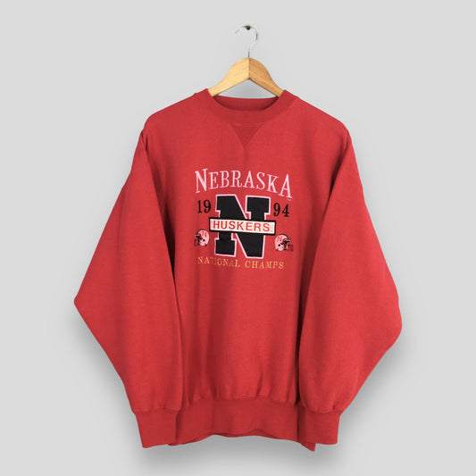 Nebraska Cornhuskers Football Sweatshirts XLarge