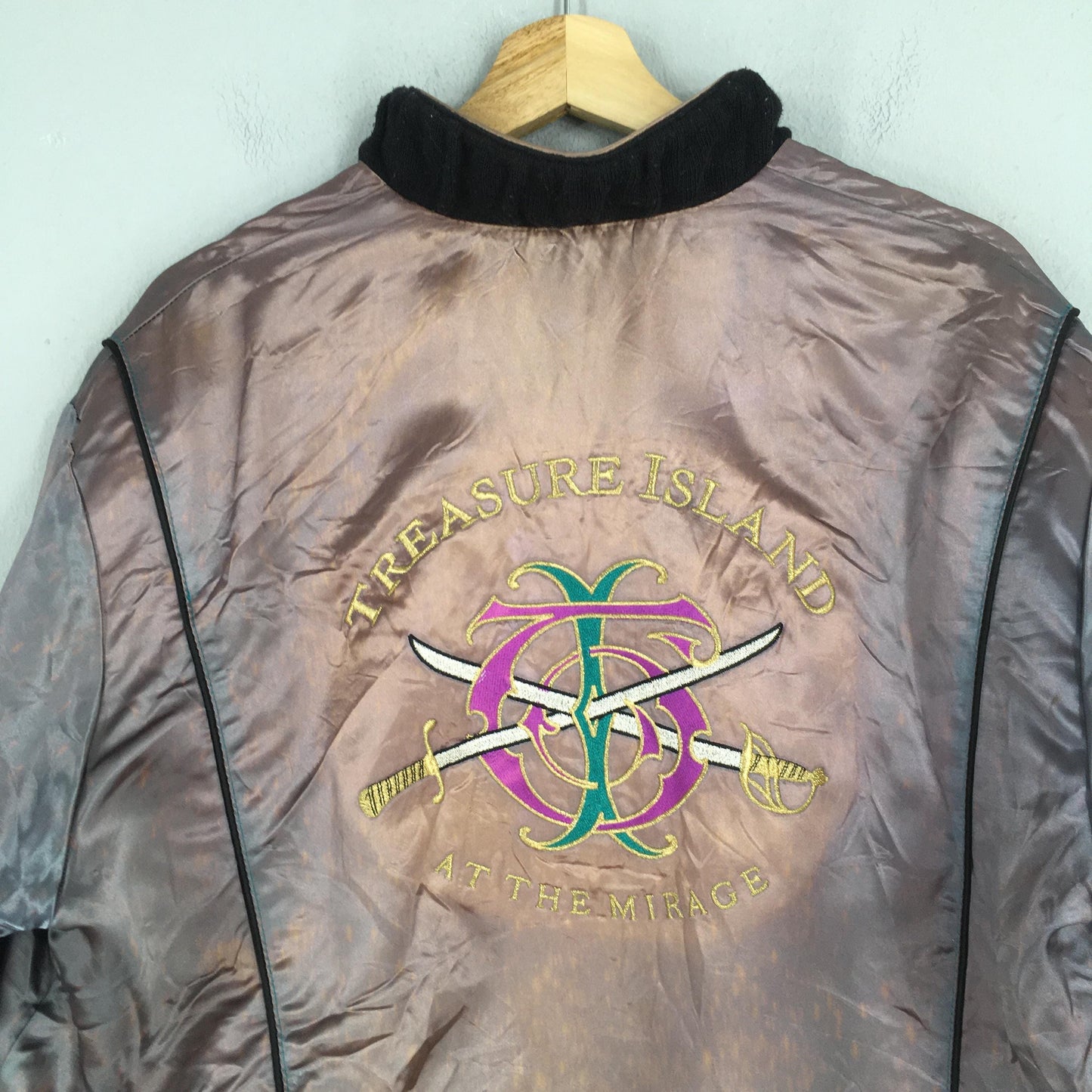 Flamingo Treasure Island Zipper Jacket Medium