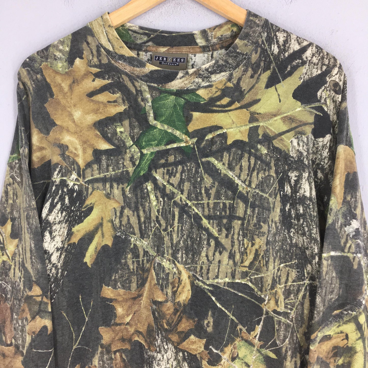 90s Mossy Oak Tree Camo Long sleeve Tshirt XLarge