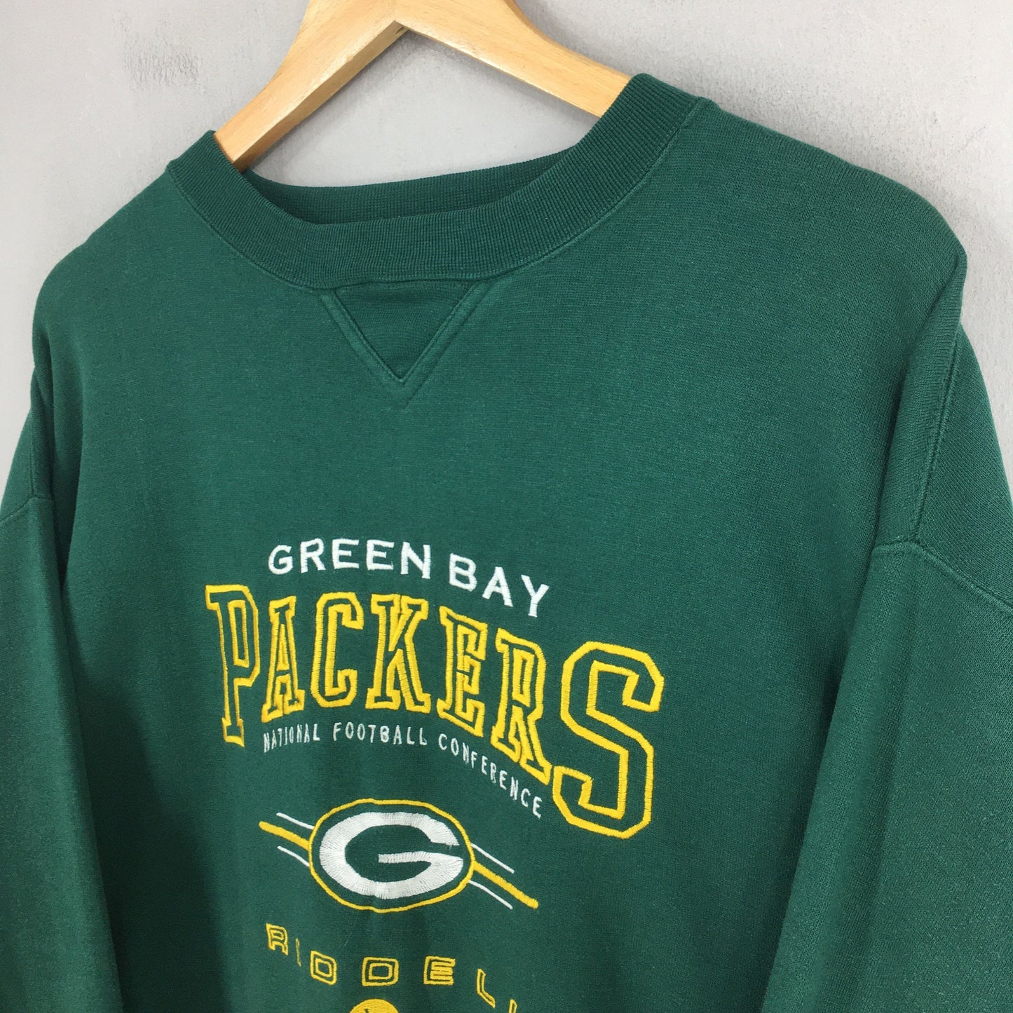 Green Bay Packers Football NFL Sweatshirt Large