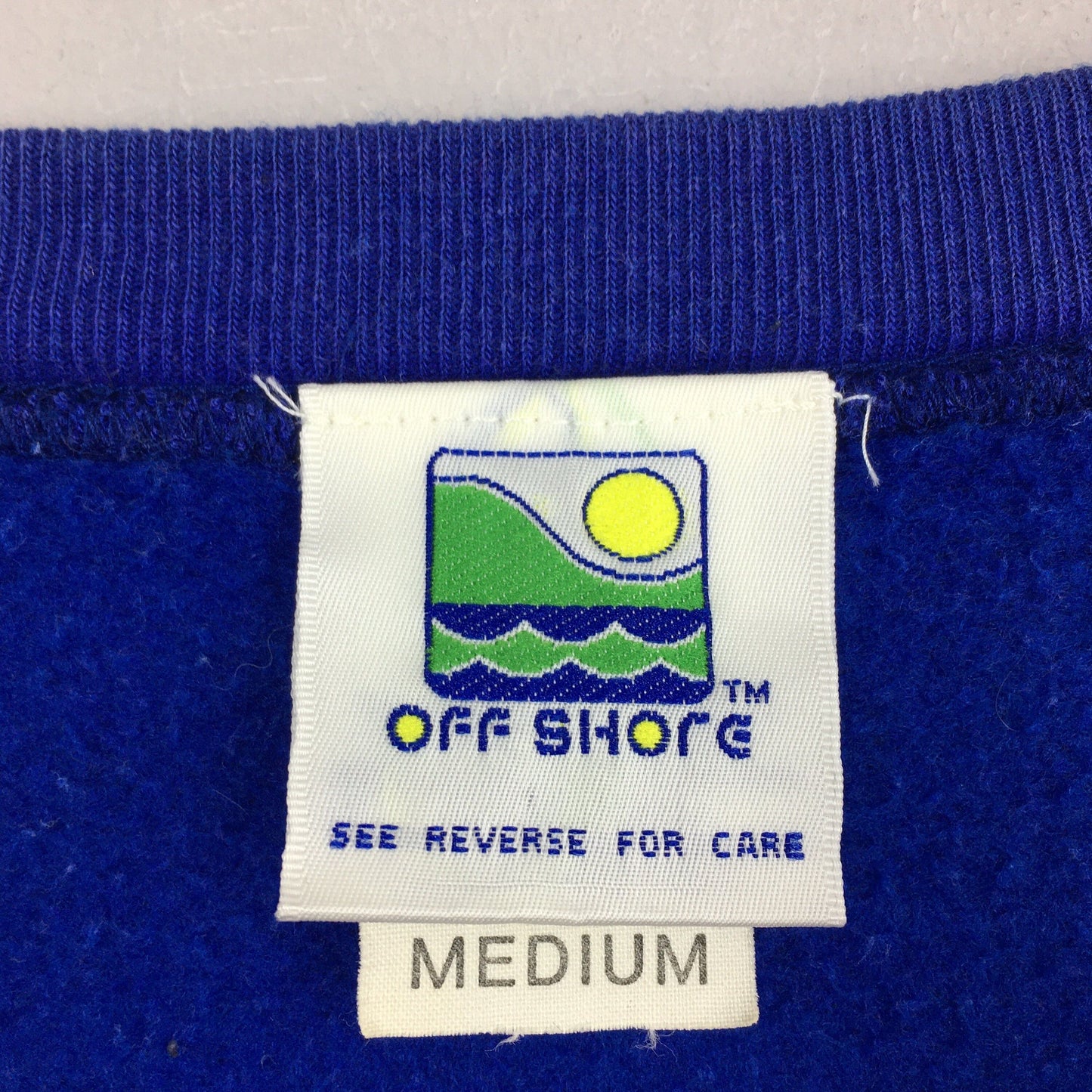 Offshore Sport USA Blue Sweatshirt Medium